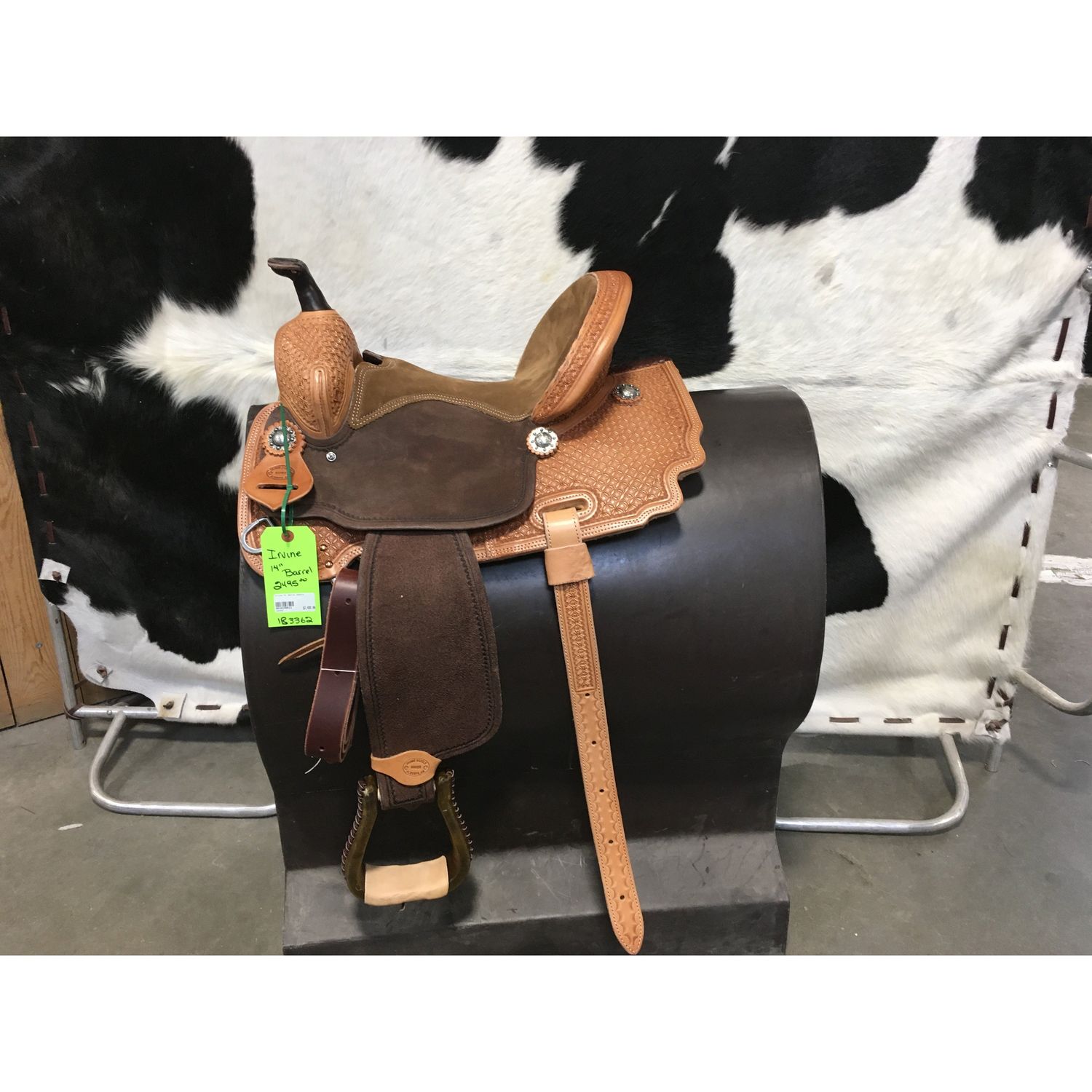 Irvine 14" Barrel Saddle-28