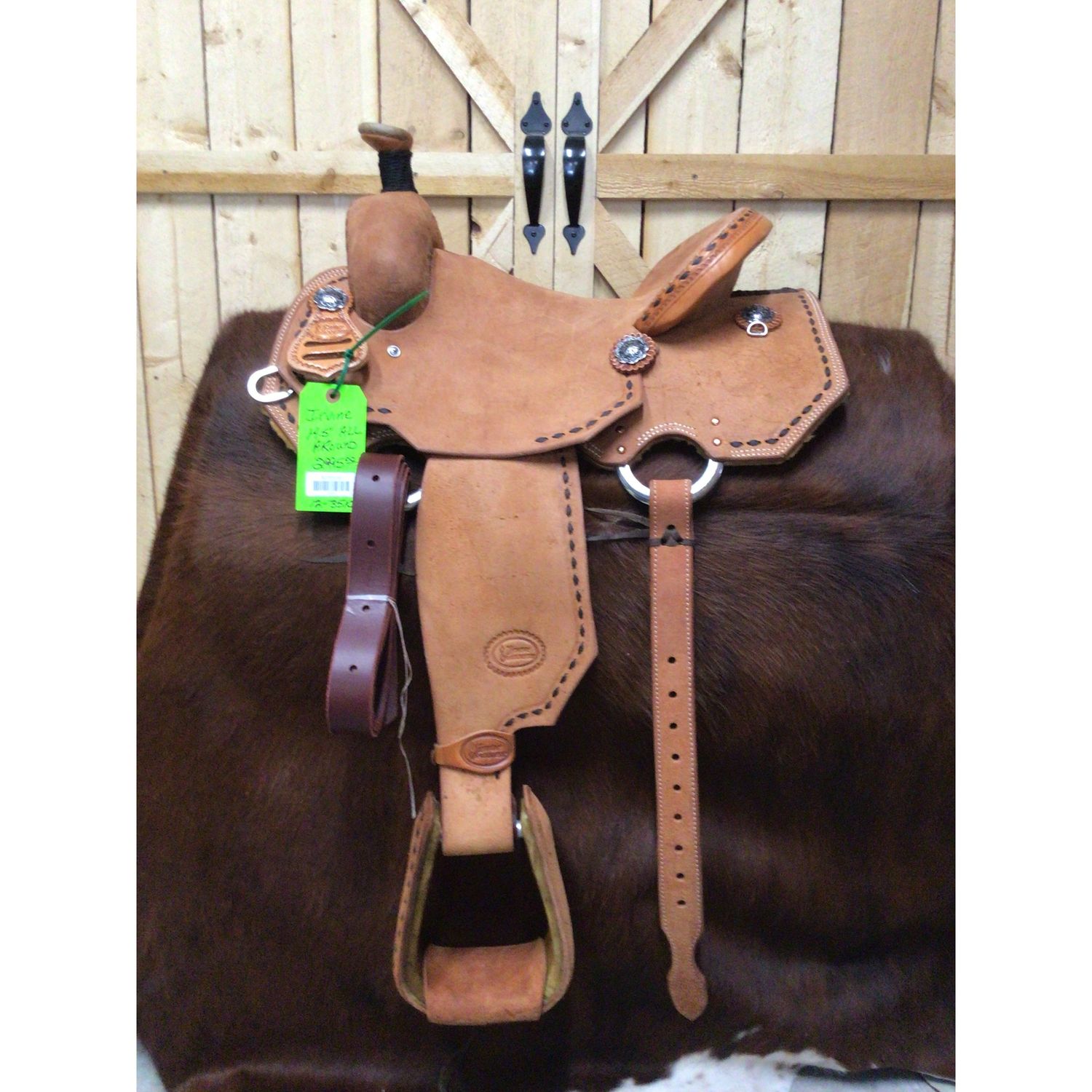 Irvine 14.5" Association Ranch Saddle-3
