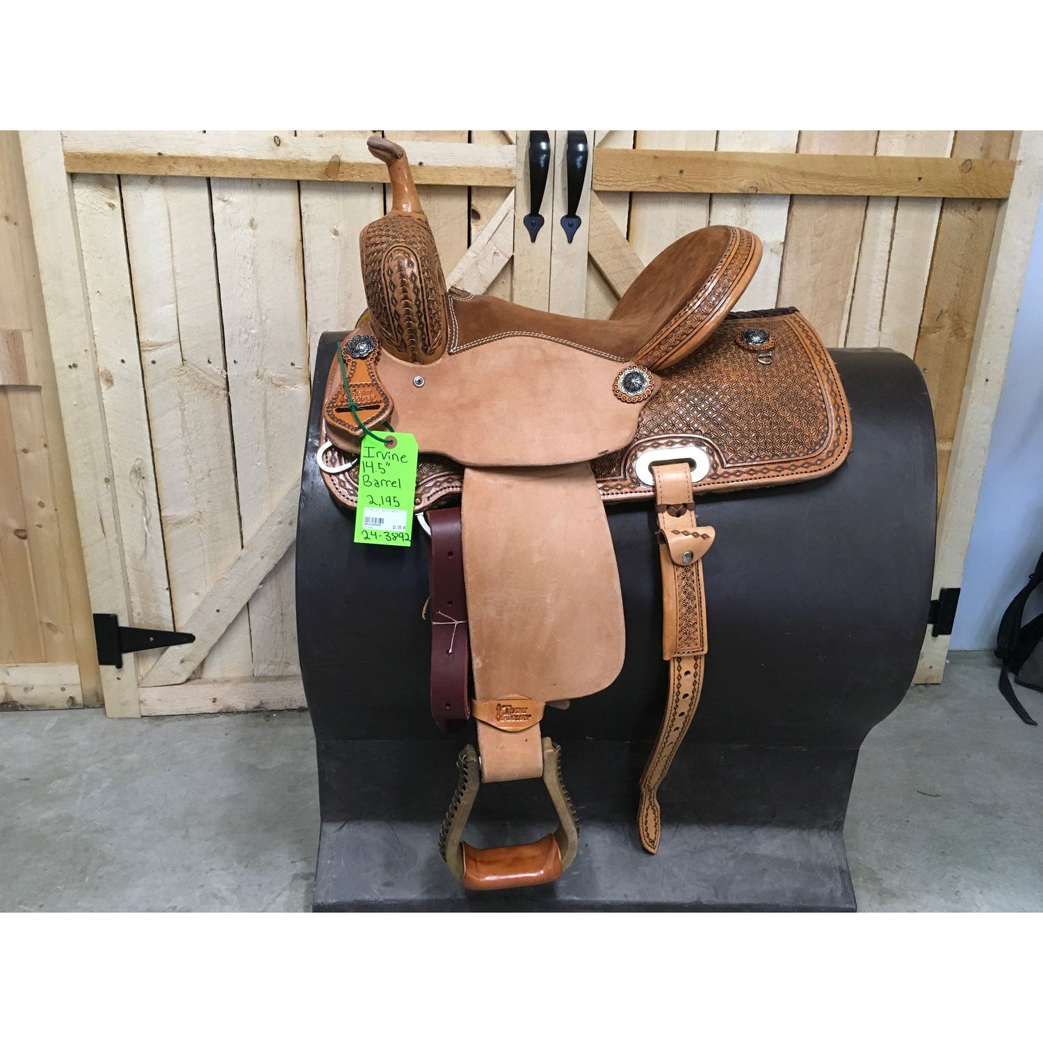 Irvine 14.5" Barrel Saddle - 24-3892