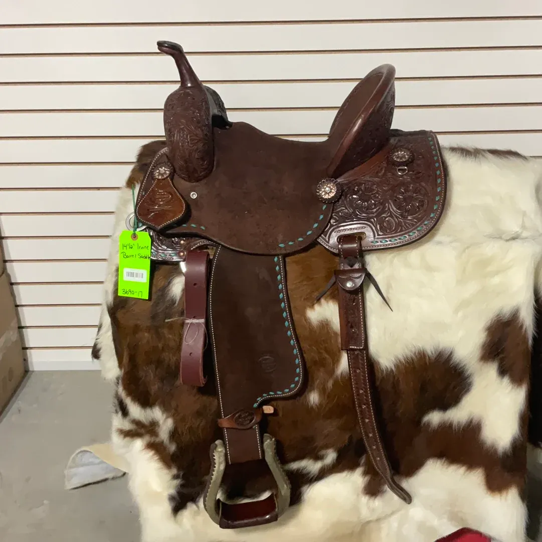 Irvine 14.5" Barrel Saddle-1