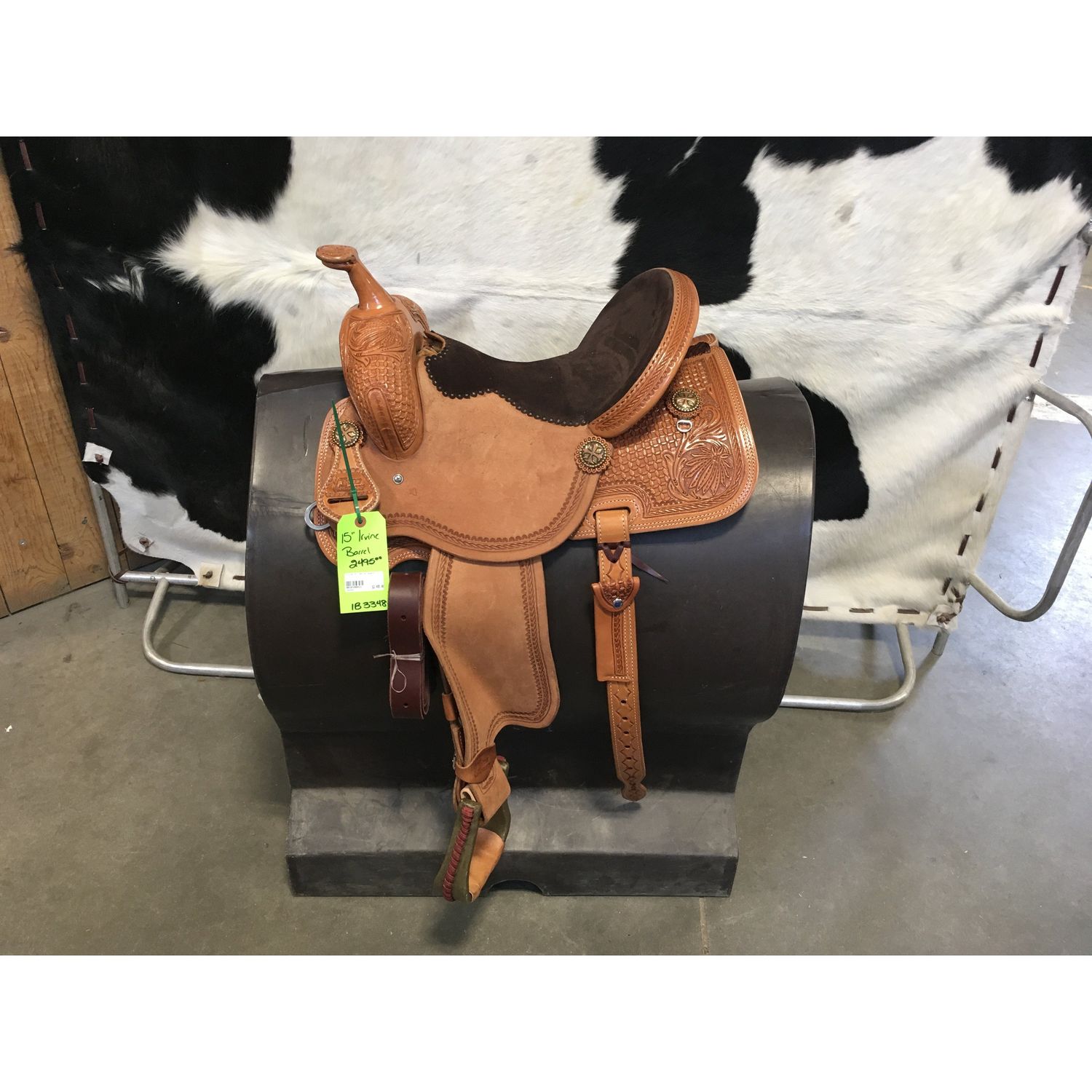 Irvine 14.5" Barrel Saddle-25