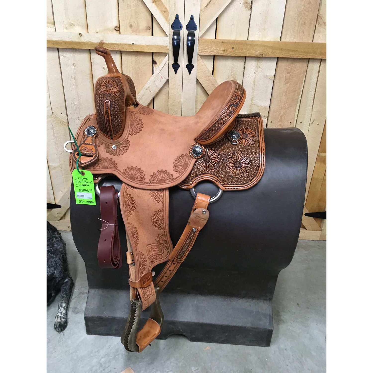 Irvine 14.5" Barrel Saddle - 38-3886