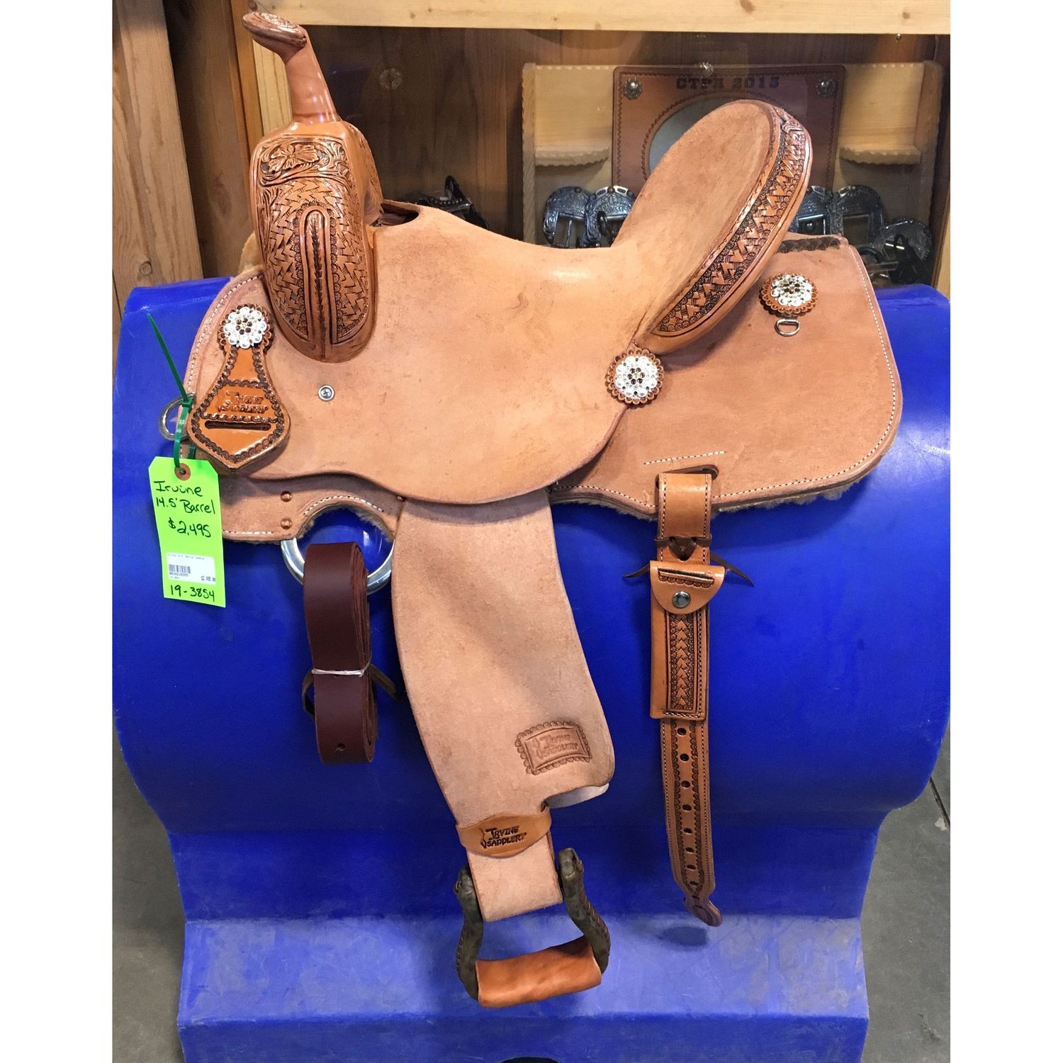 Irvine 14.5" Barrel Saddle - 19-3854