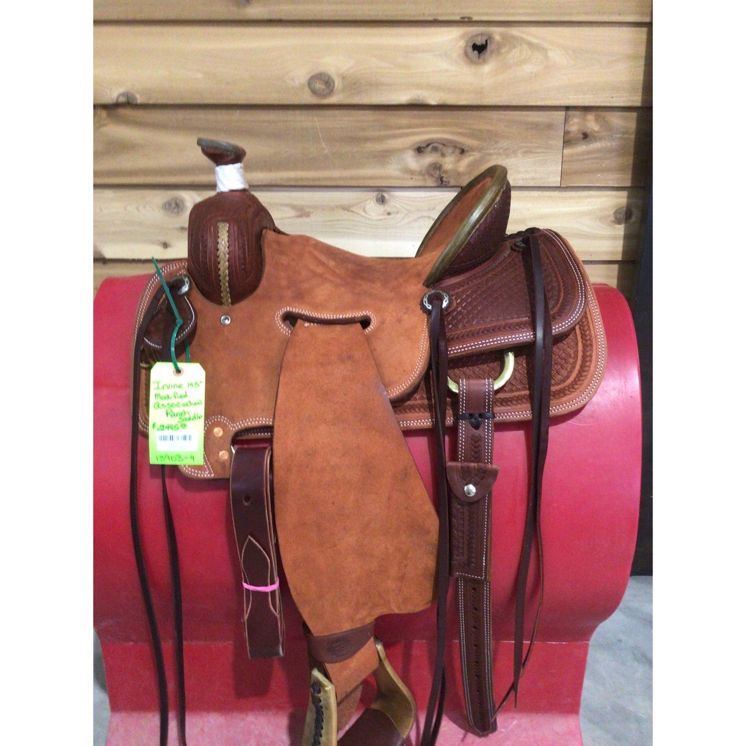 Irvine 14.5" Modified Association Ranch Saddle-4