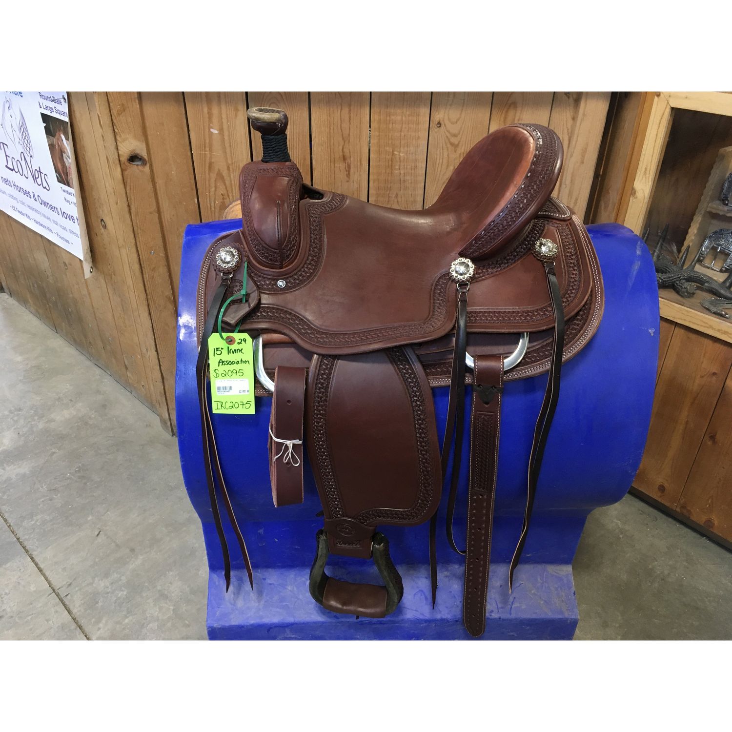 Irvine 15" Association Saddle-1