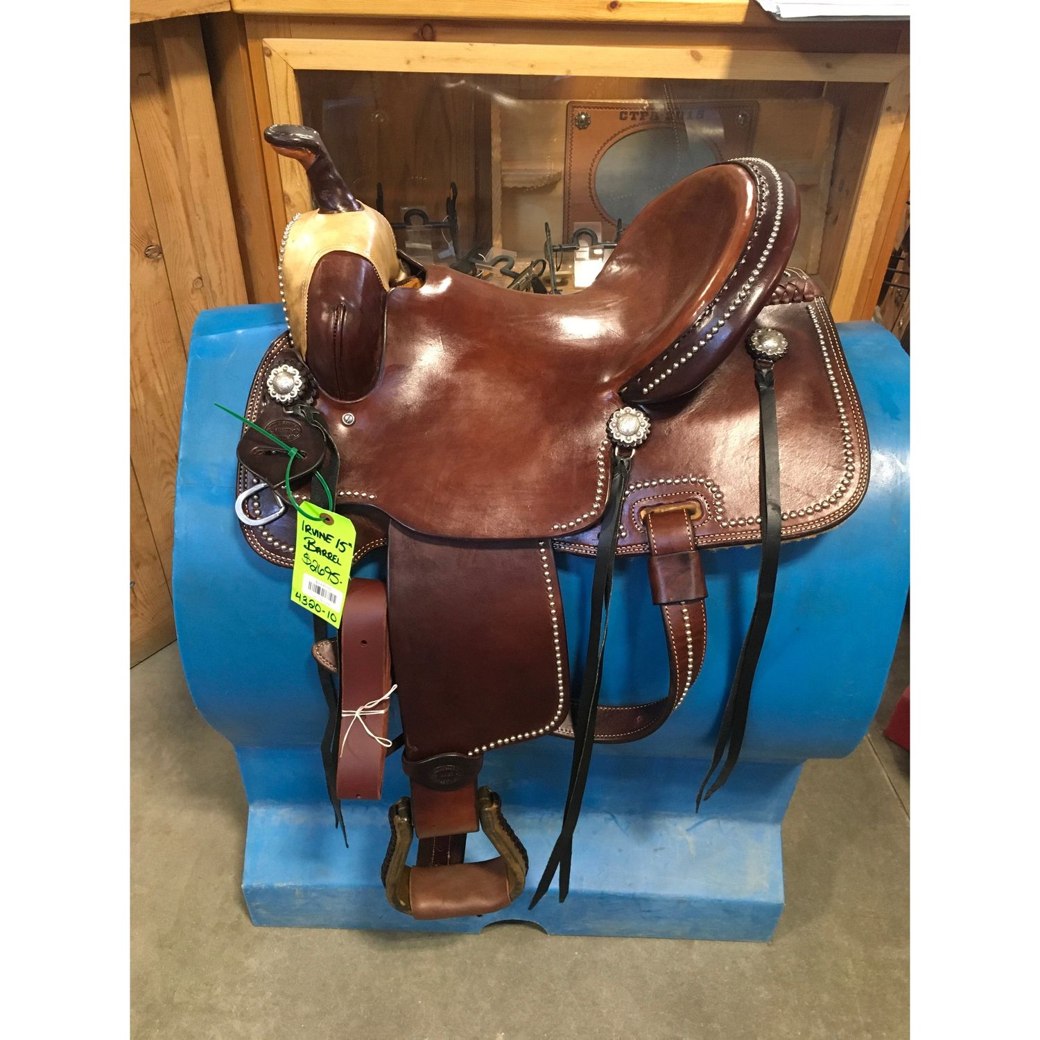 Irvine 15" Barrel Saddle-12