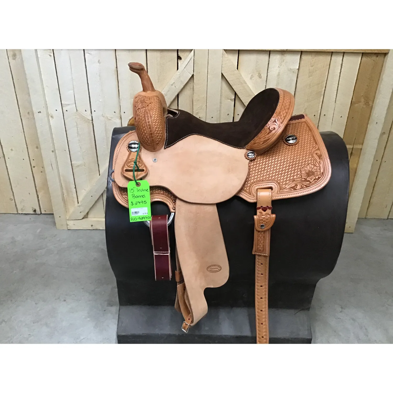 Irvine 15" Barrel Saddle - B10-429701