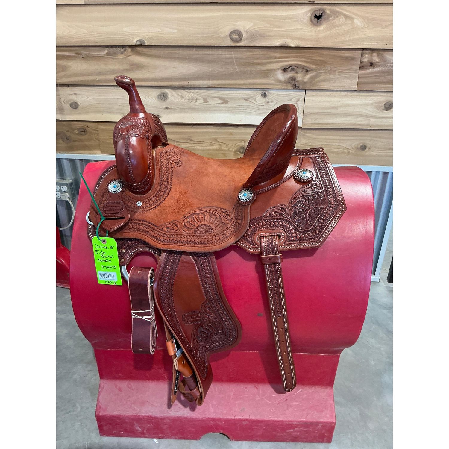 Irvine 15" Barrel Saddle-7