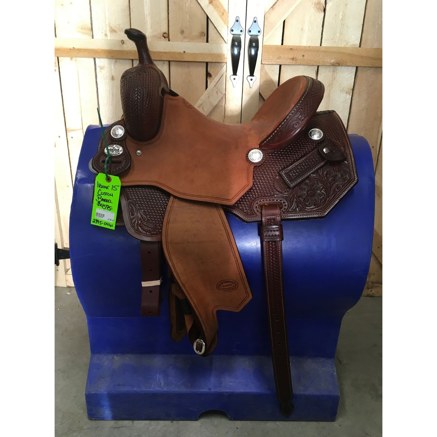 Irvine 15" Custom Barrel Saddle - 2395-0461
