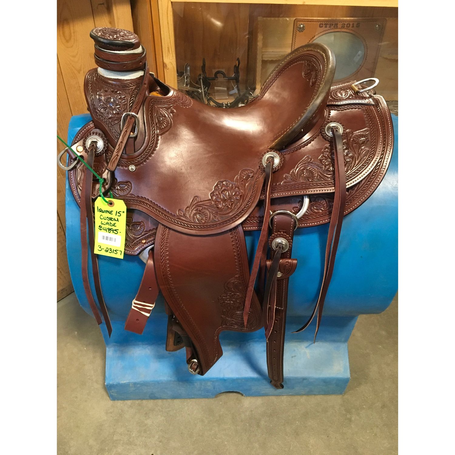 Irvine 15" Custom Wade Saddle-2