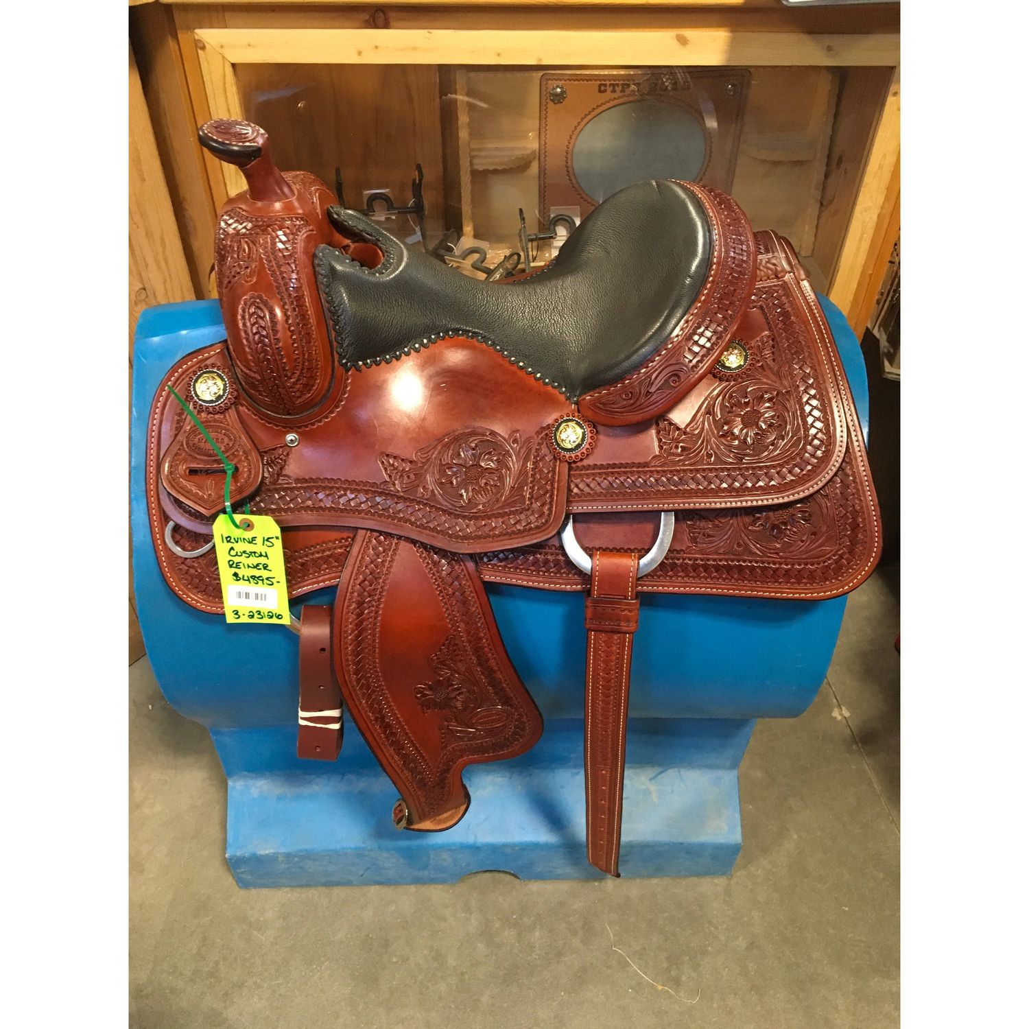 Irvine 15" Custom Reining Saddle