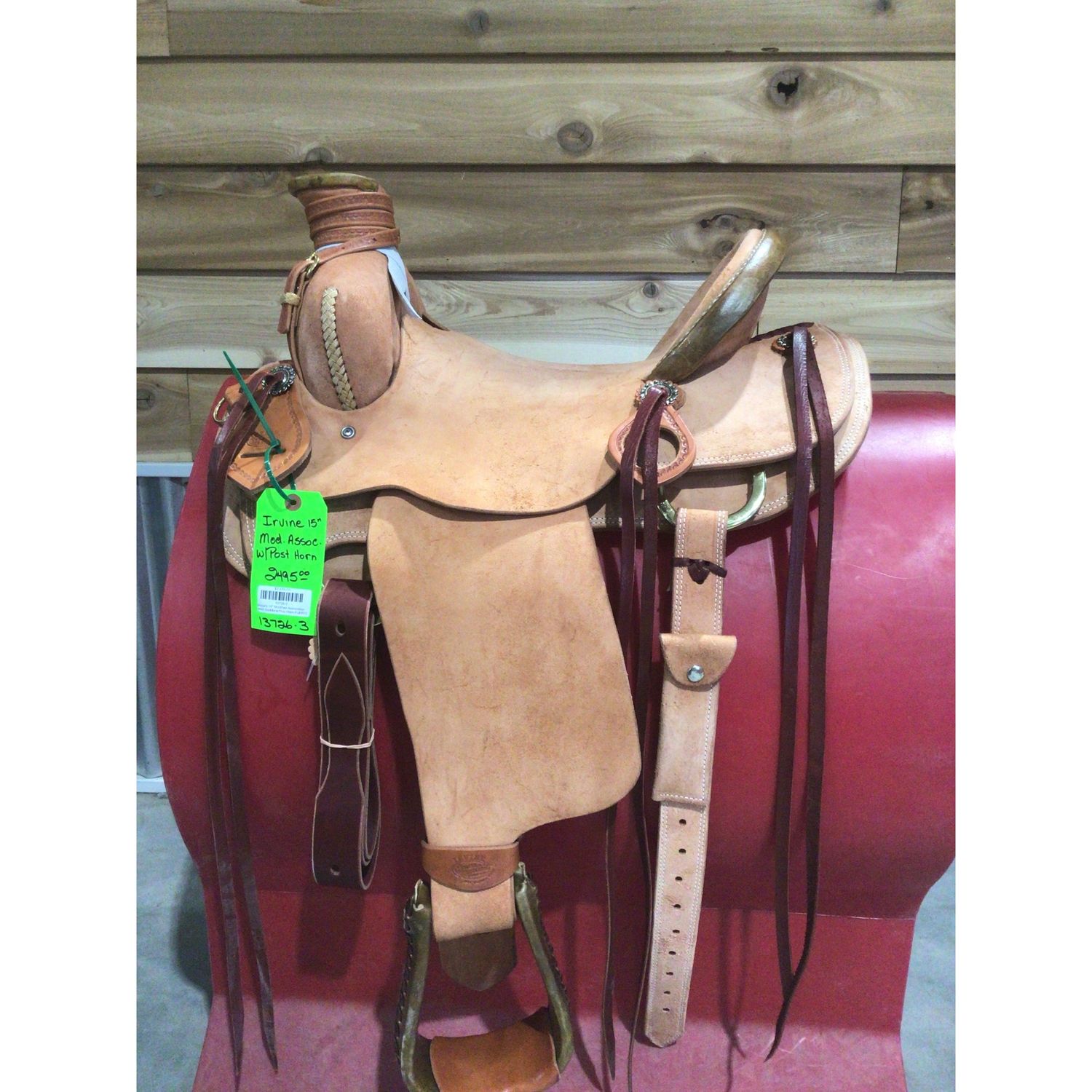 Irvine 15" Modified Association Ranch Saddle-5