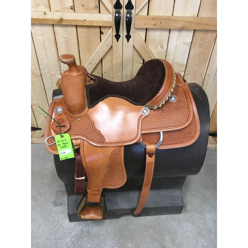 Irvine 15" OY Roping Saddle - 14-4301