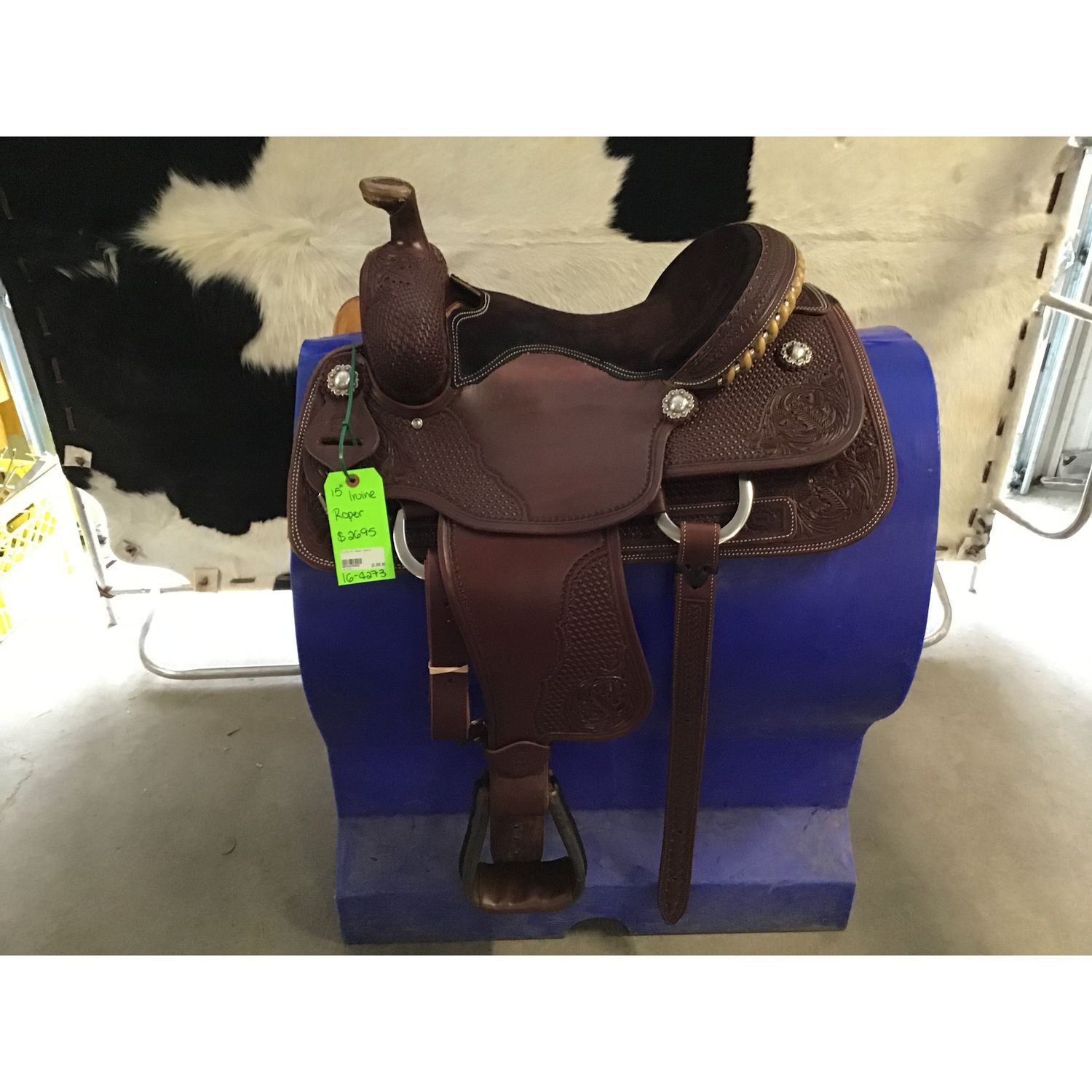 Irvine 15" Roper Saddle - 16-4273