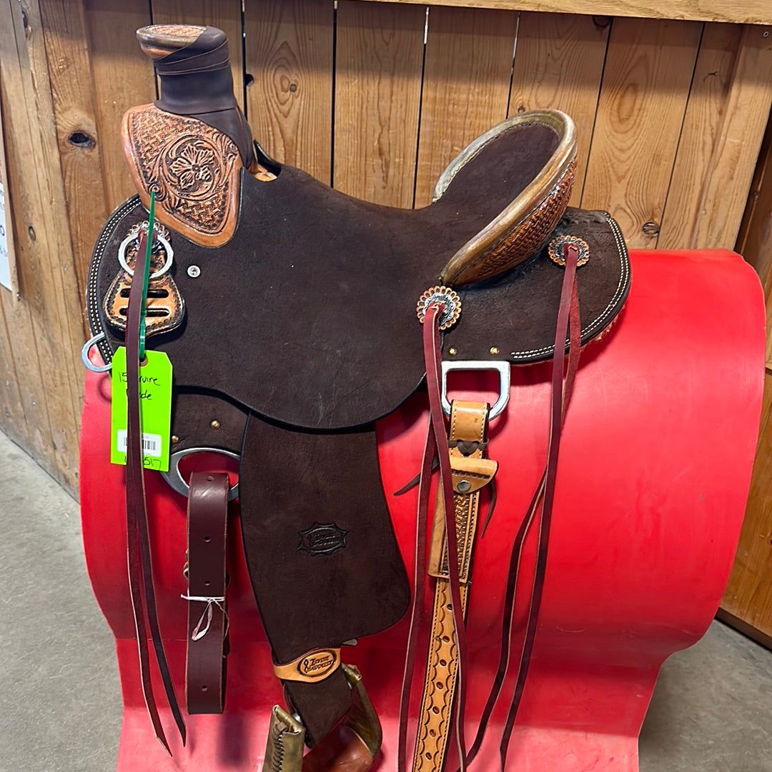 Irvine 15" Wade Saddle-8