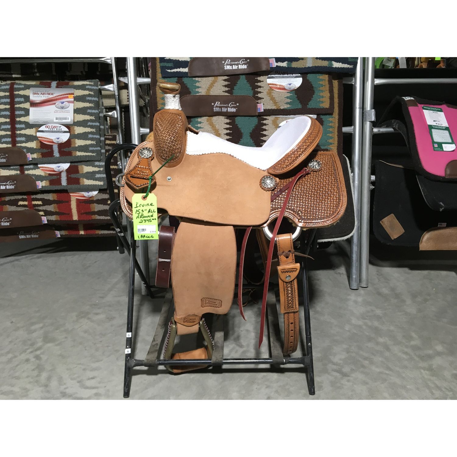 Irvine 15.5" All Around Saddle-7