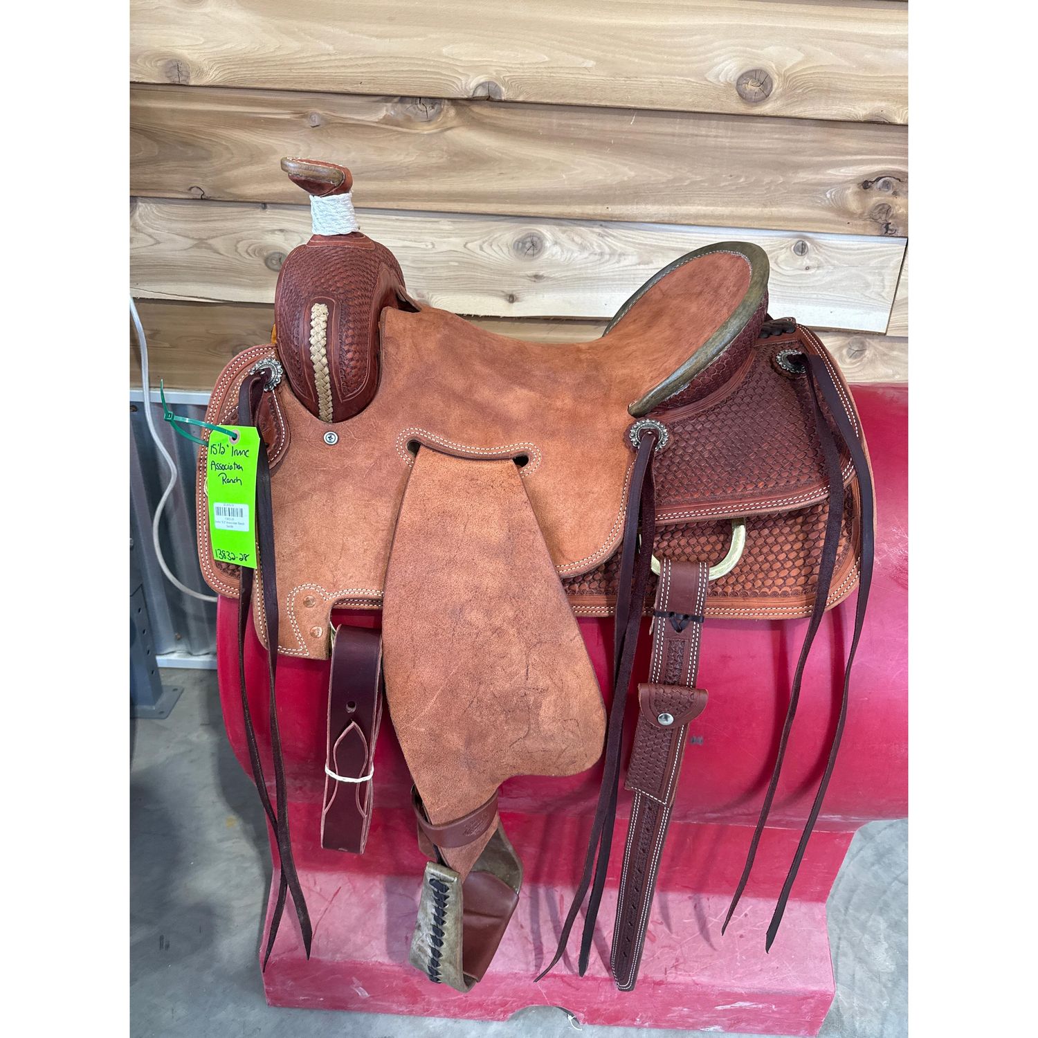 Irvine 15.5" Association Ranch Saddle