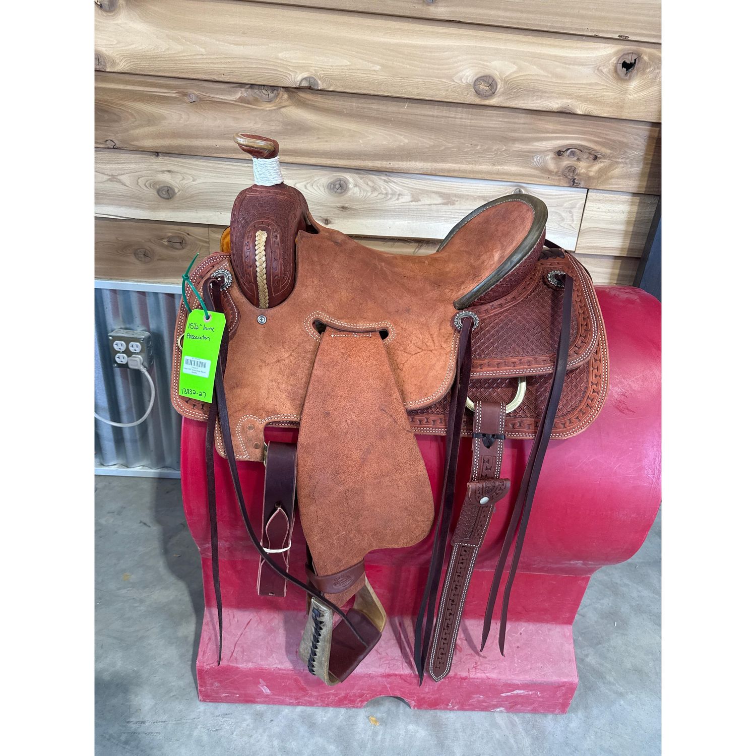 Irvine 15.5" Association Ranch Saddle-1