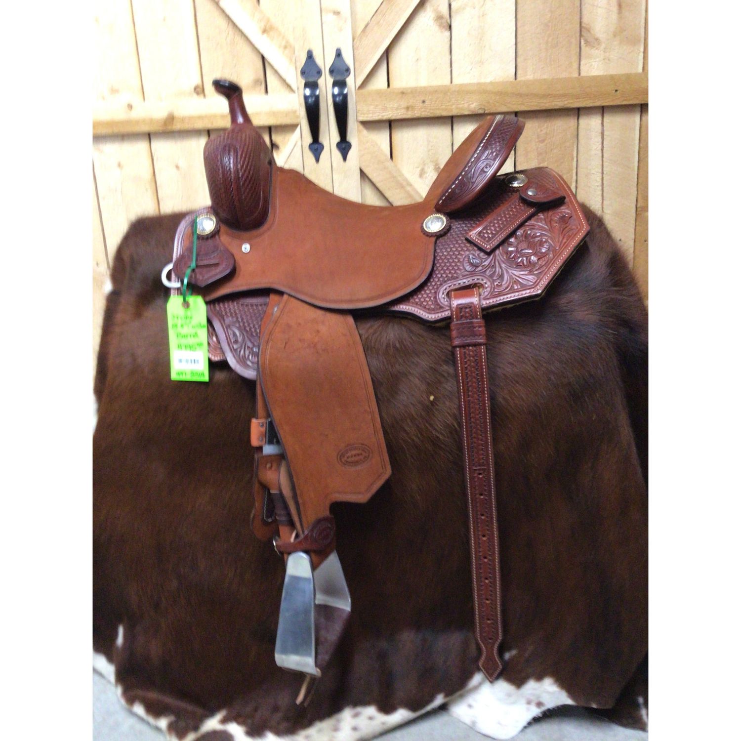 Irvine 15.5" Custom Barrel Saddle