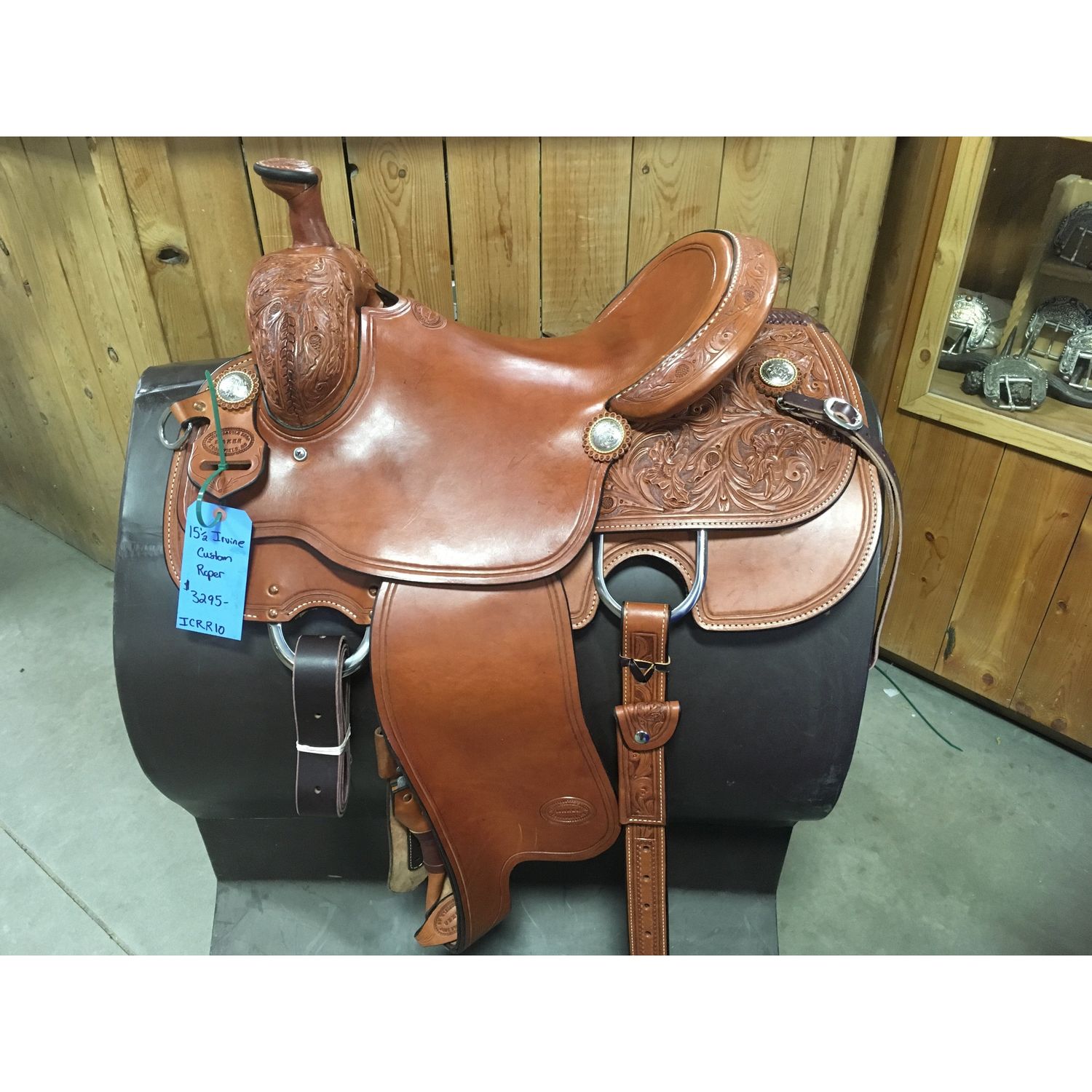 Irvine 15.5" Custom Rope Saddle