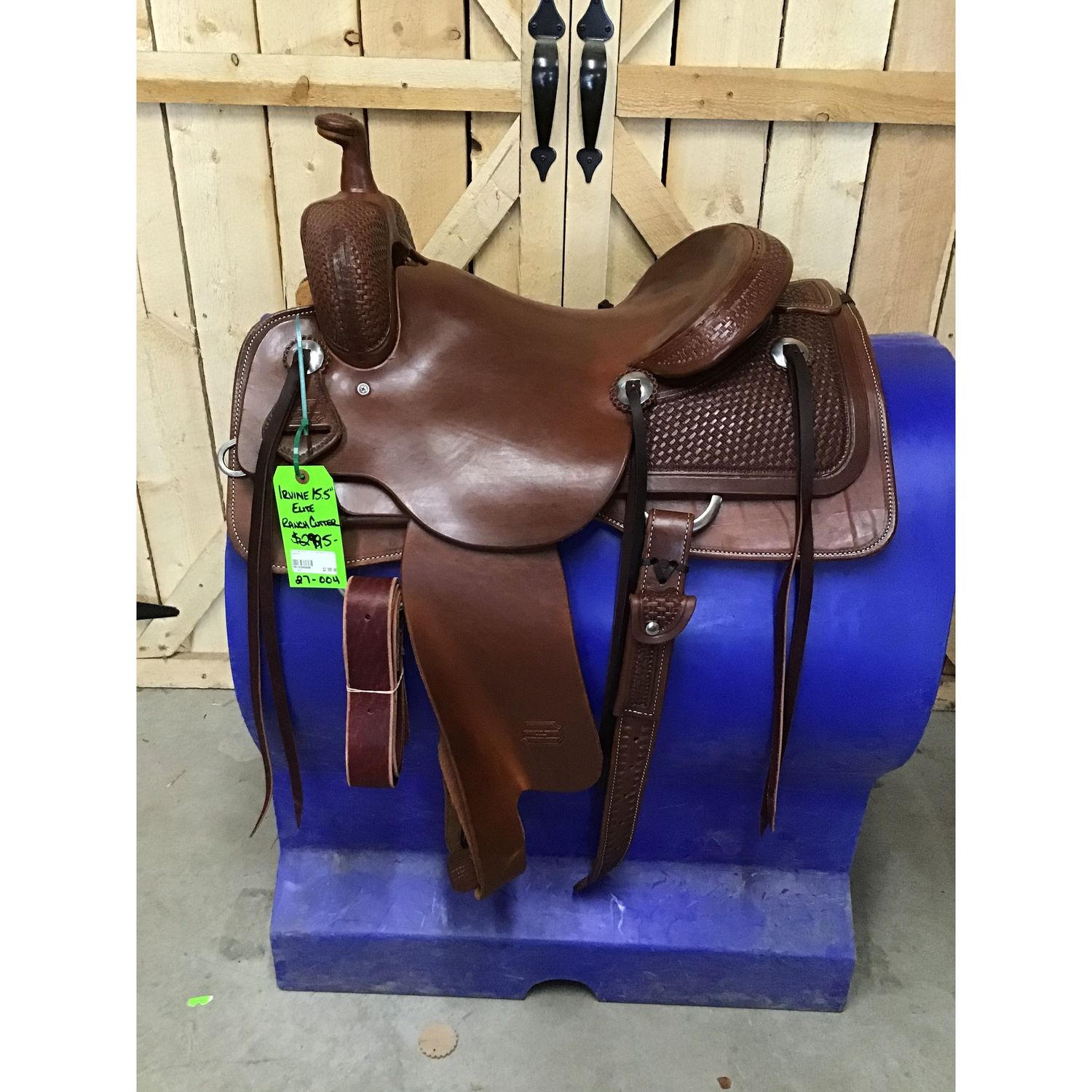 Irvine 15.5" Elite Ranch Cutting Saddle - 27-004