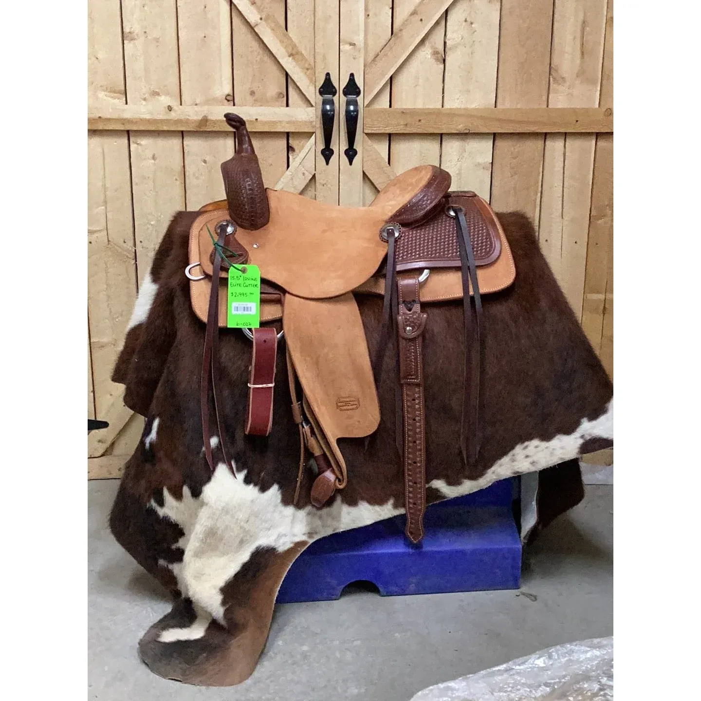Irvine 15.5" Elite Cutting Saddle