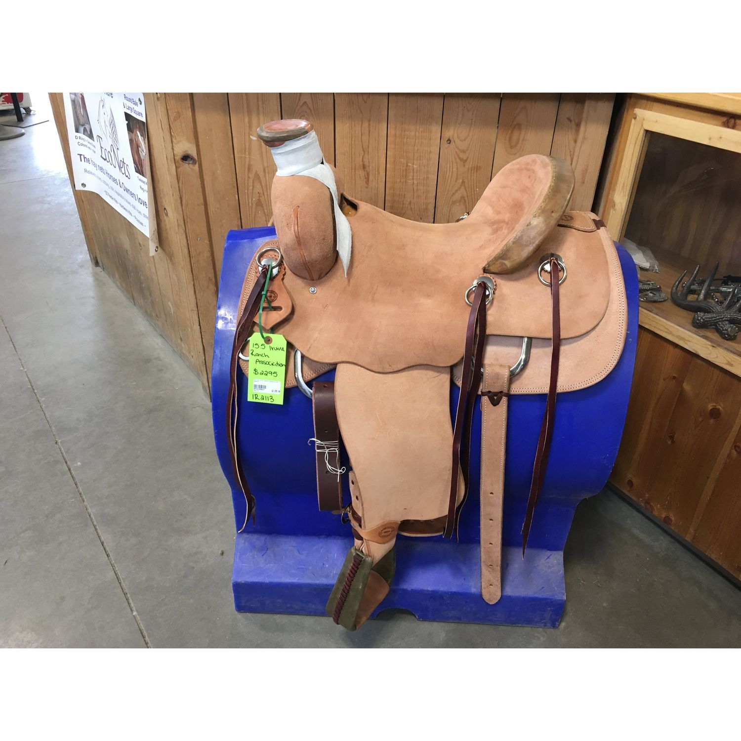 Irvine 15.5" Ranch Association Saddle