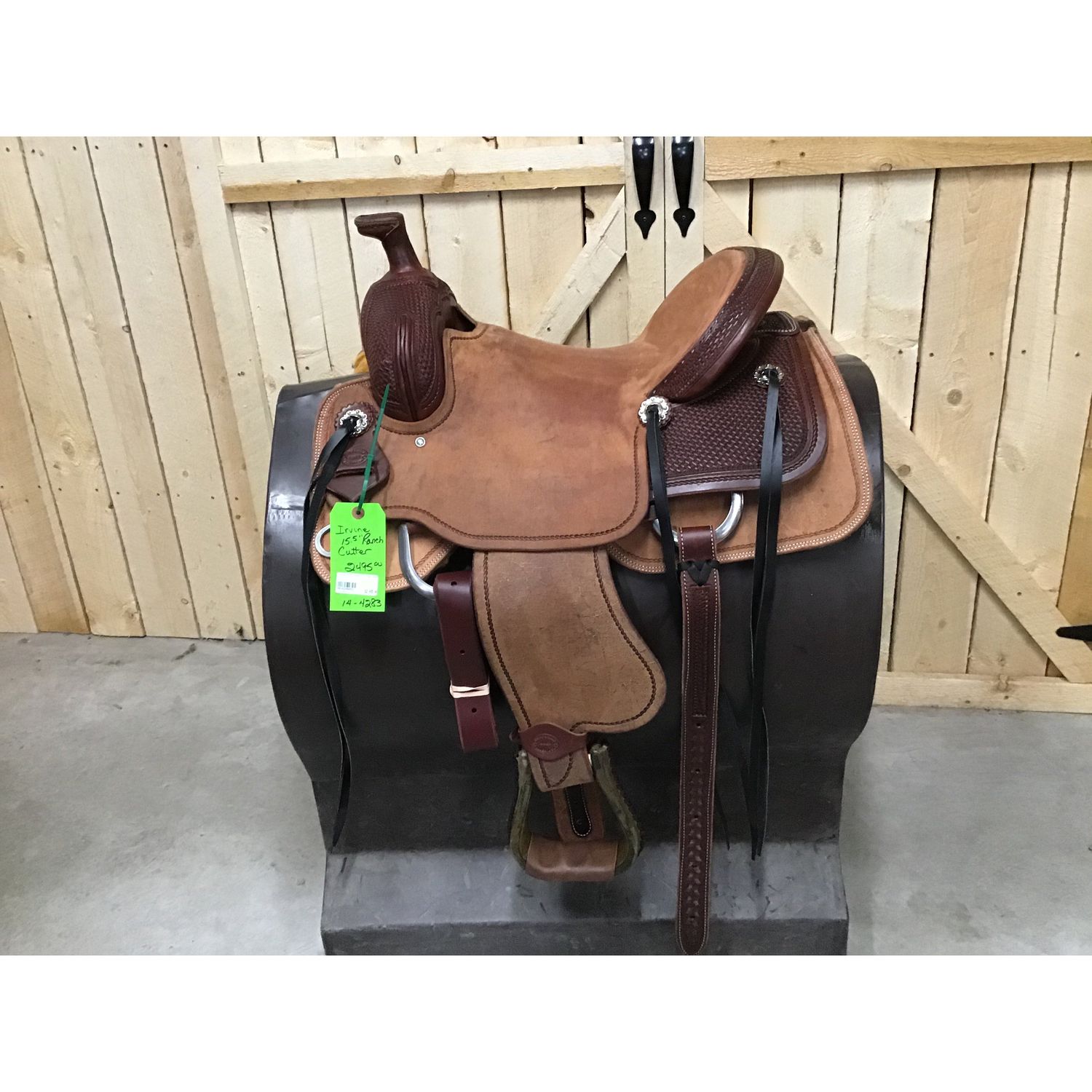 Irvine 15.5" Ranch Cutting Saddle - 14-4283