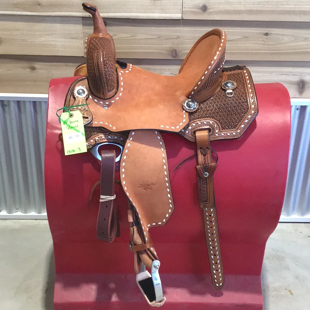 Irvine 14" Barrel Saddle-3