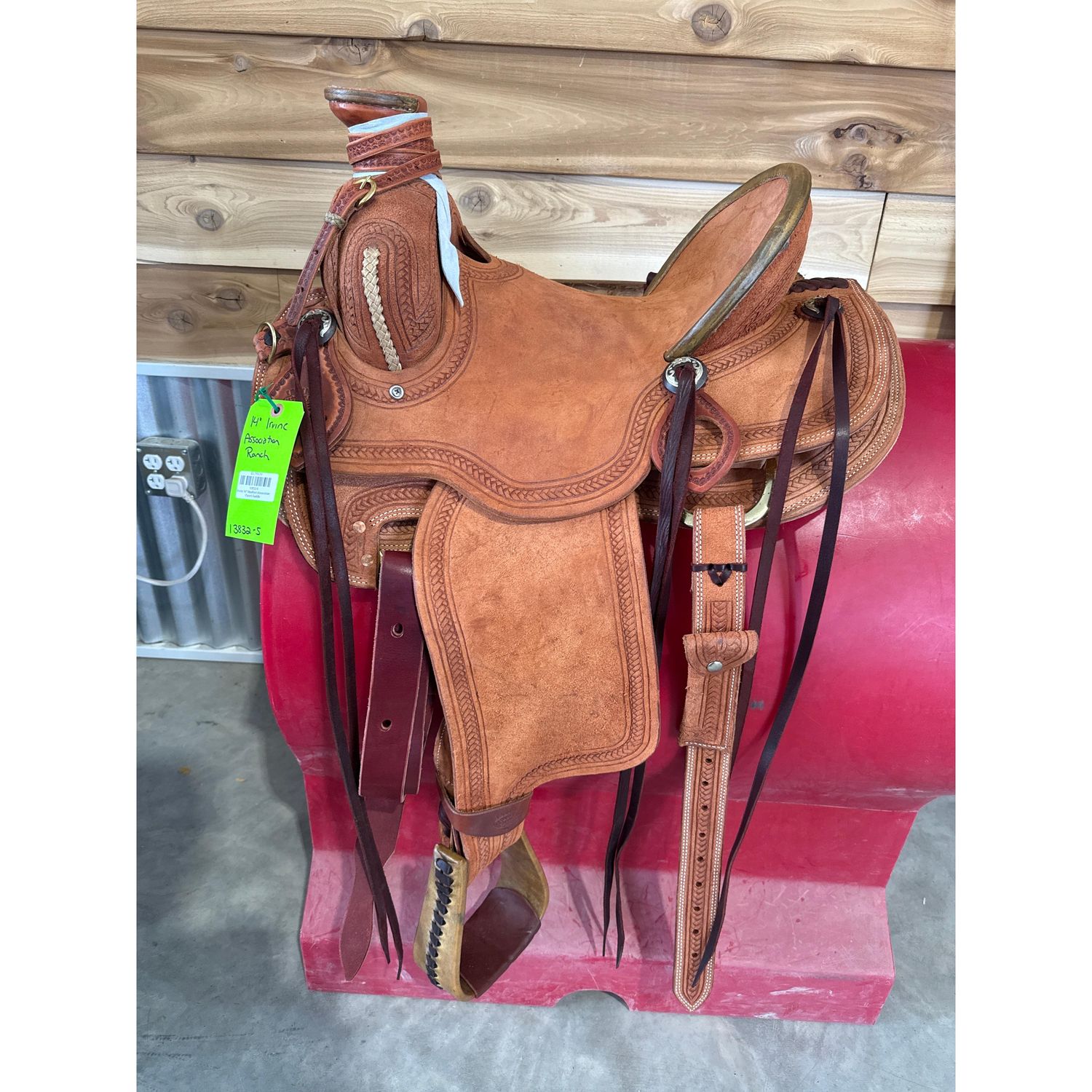 Irvine 14" Modified Association Ranch Saddle-1