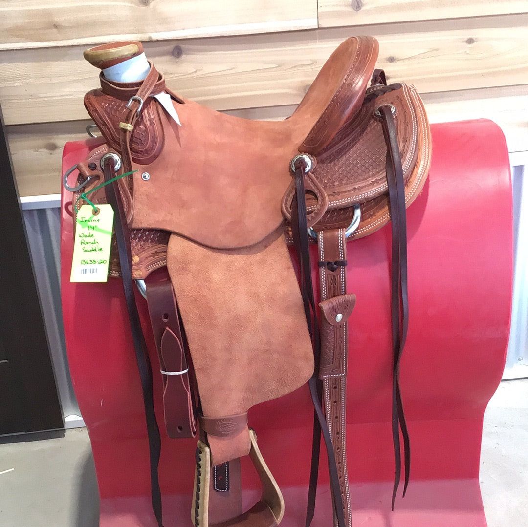 Irvine 14" Wade Ranch Saddle-4