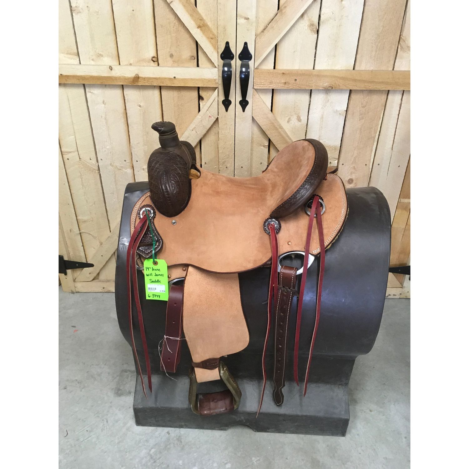 Irvine 14" Will James Ranch Saddle - 6-3944