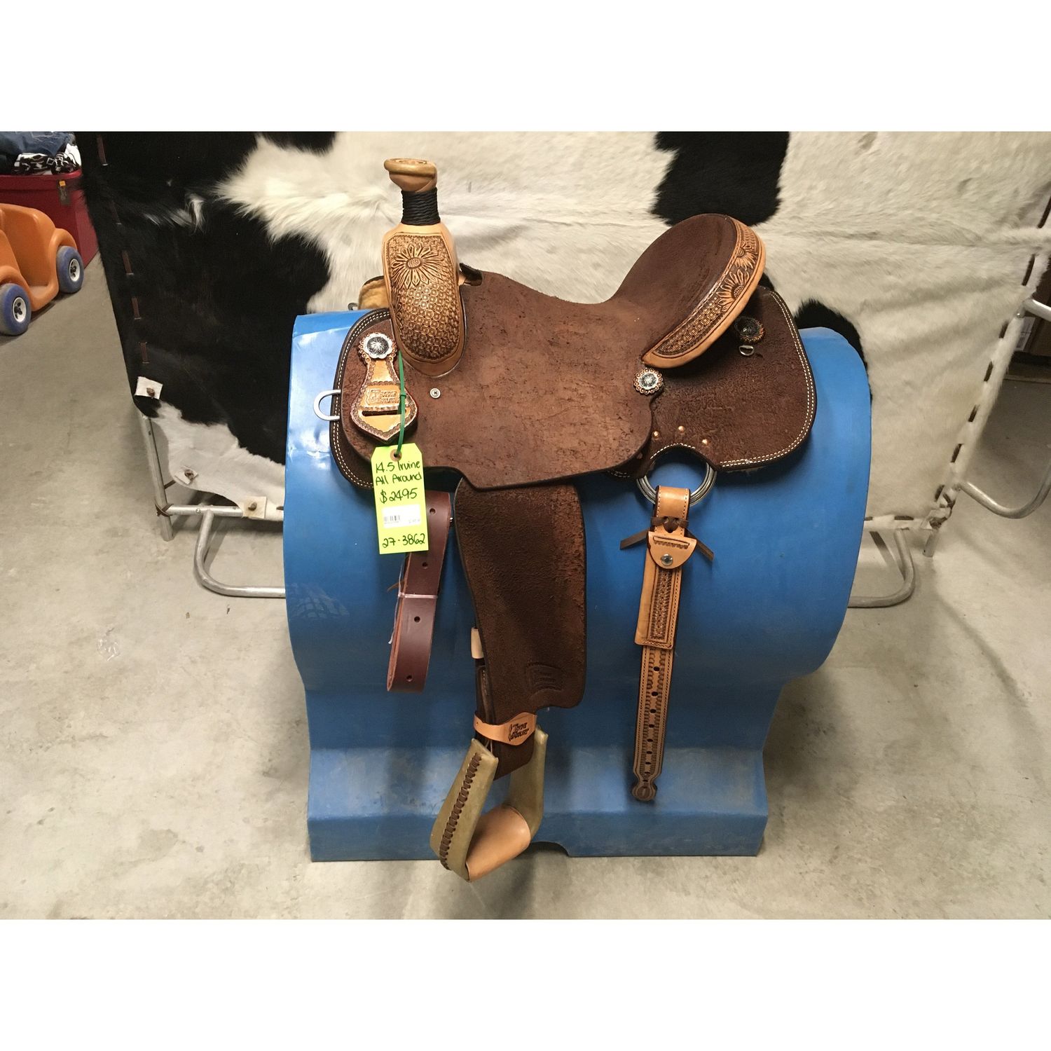 Irvine 14.5" All Around Saddle - 27-3862