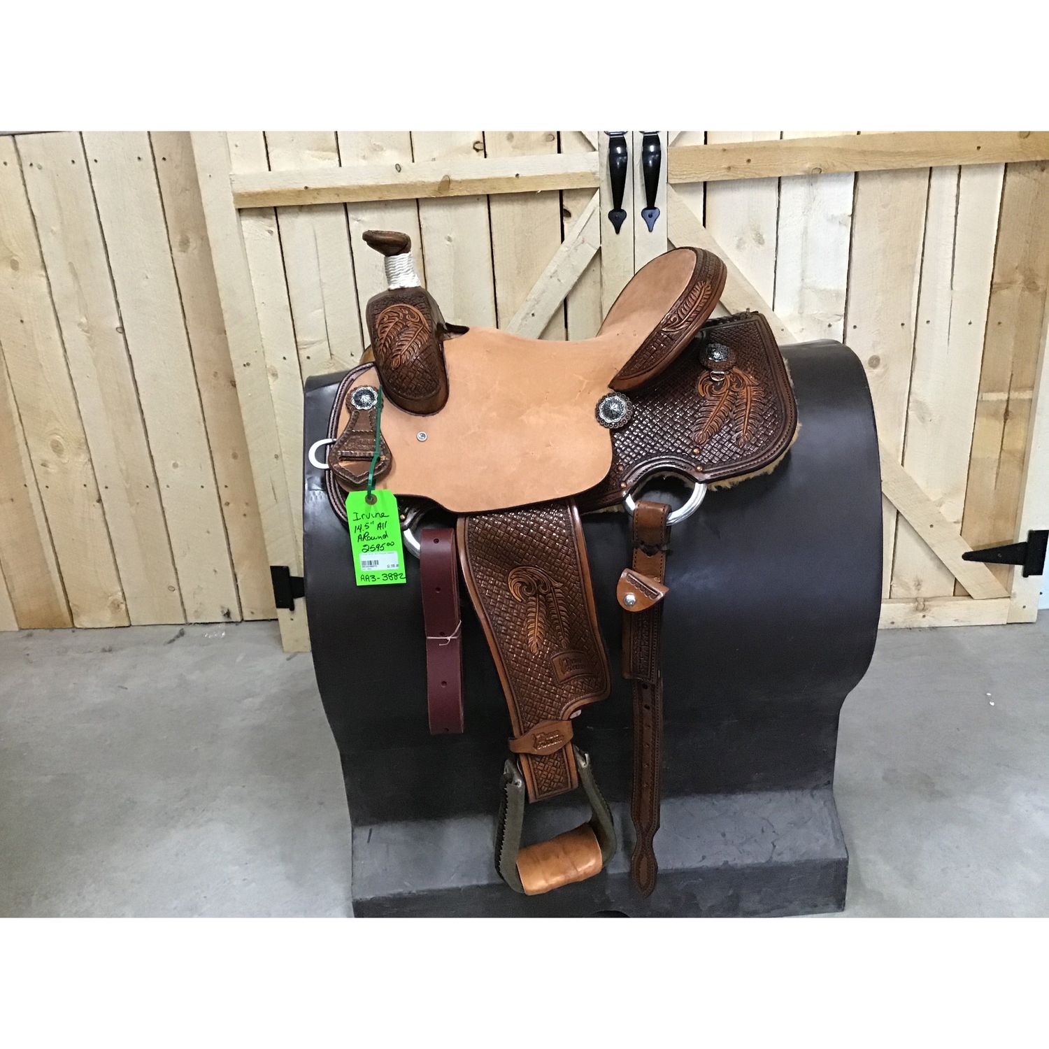 Irvine 14.5" All Around Saddle - AA3-3882