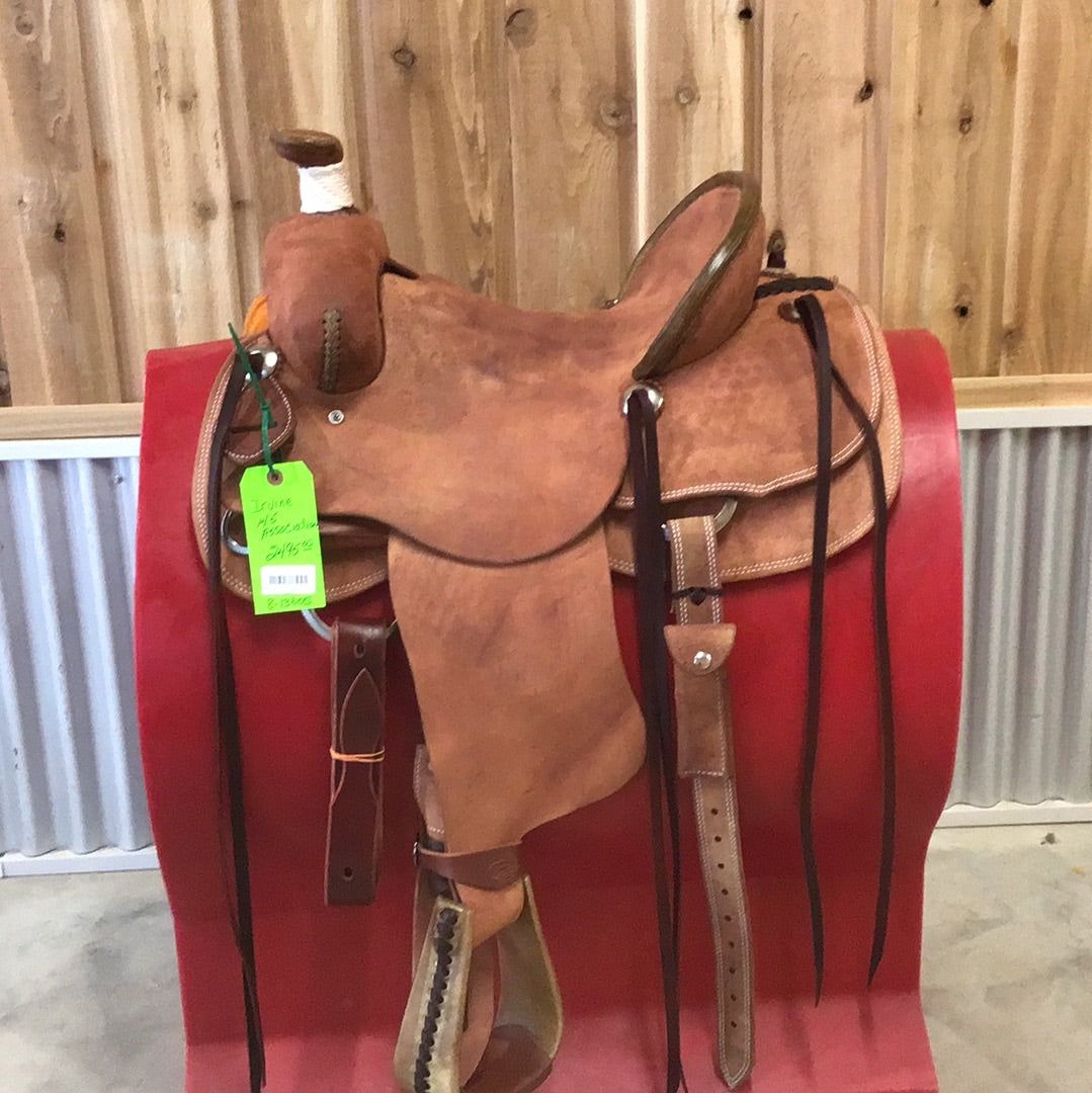Irvine 14.5" Association Ranch Full Rough Saddle