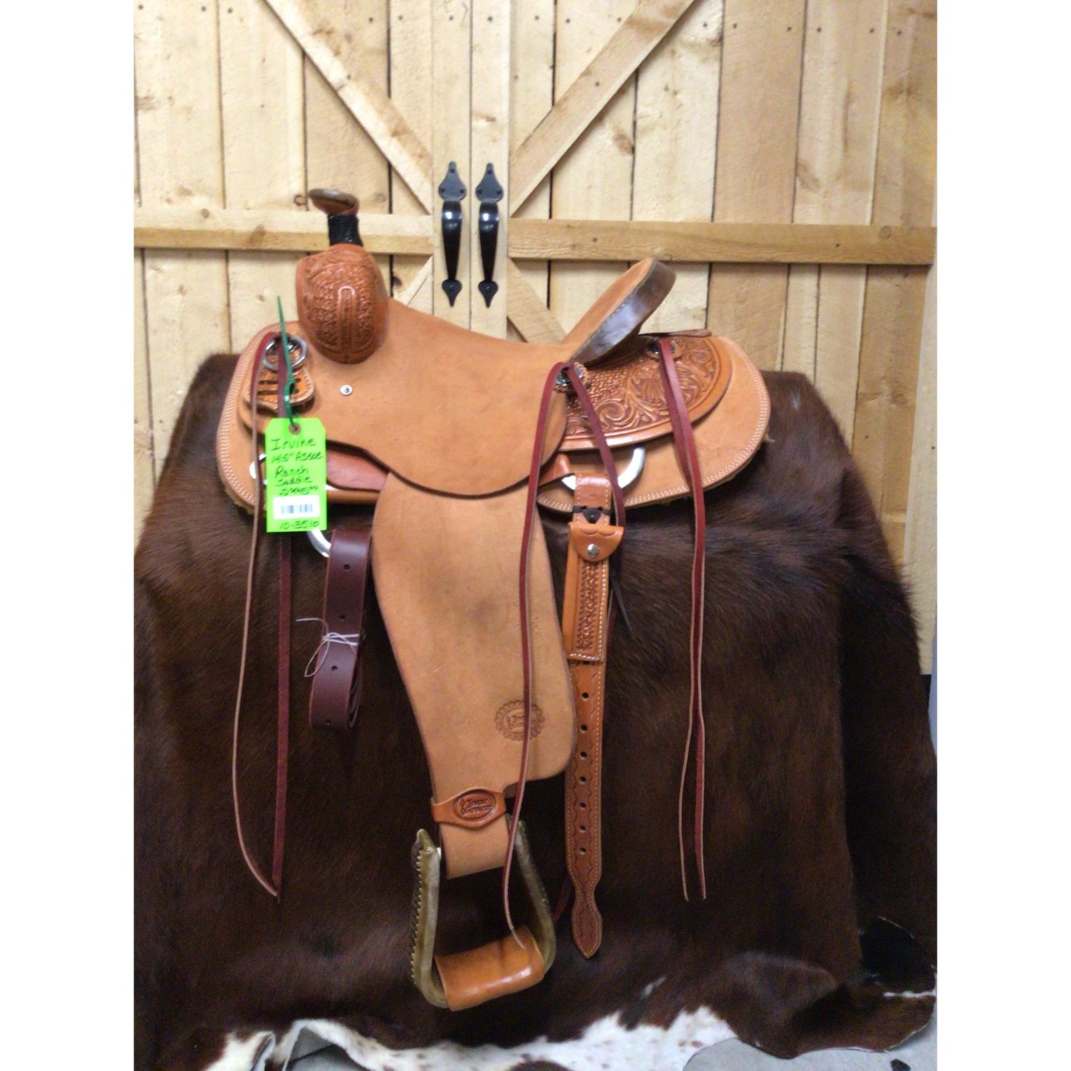 Irvine 14.5" Association Ranch Saddle-2