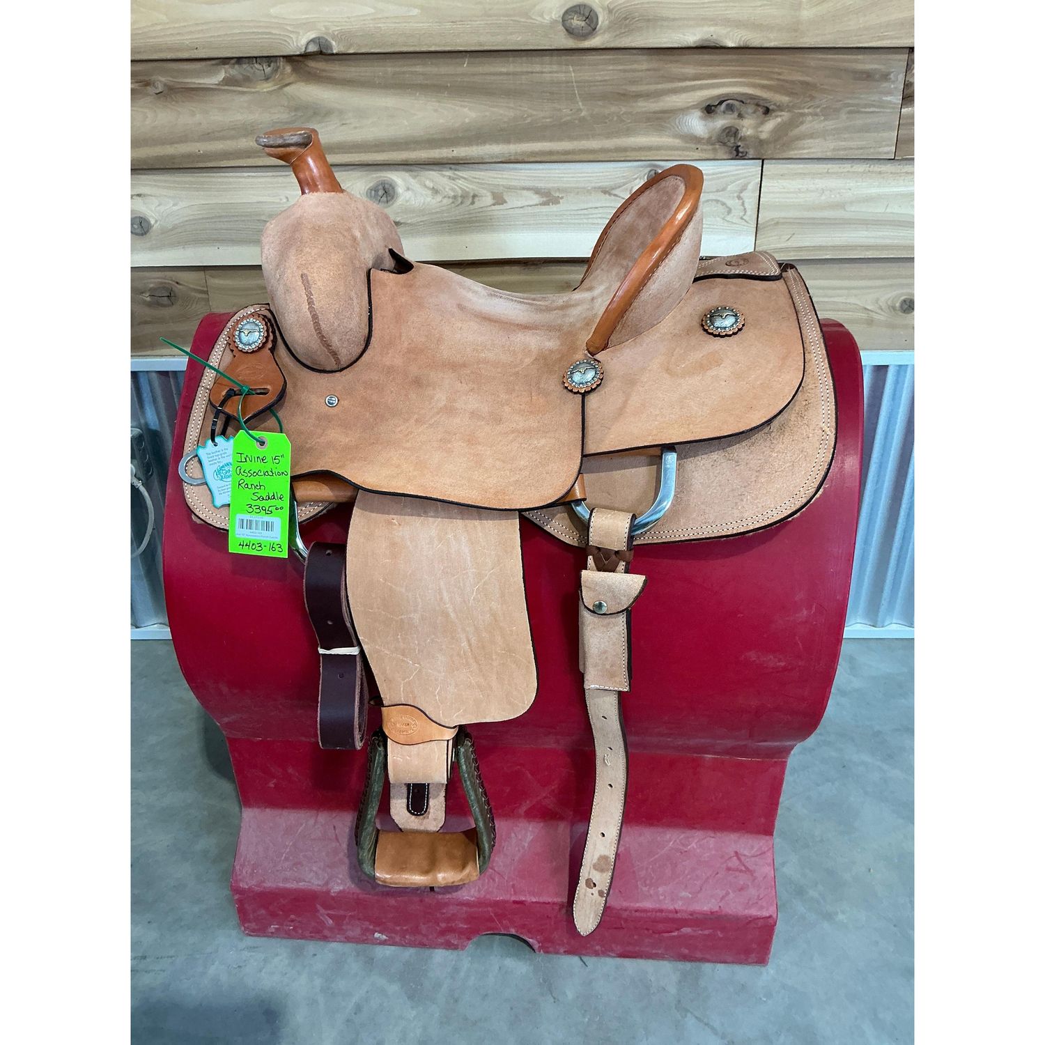 Irvine 14.5" Association Ranch Saddle