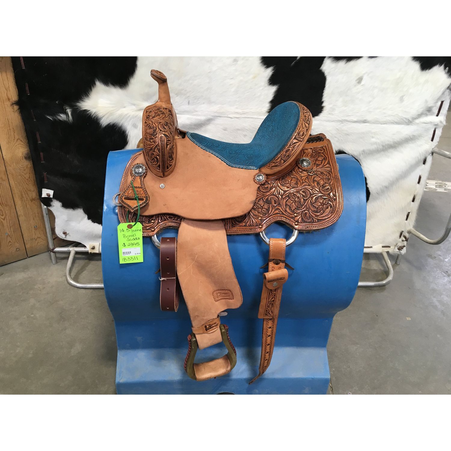 Irvine 14.5" Barrel Saddle-20