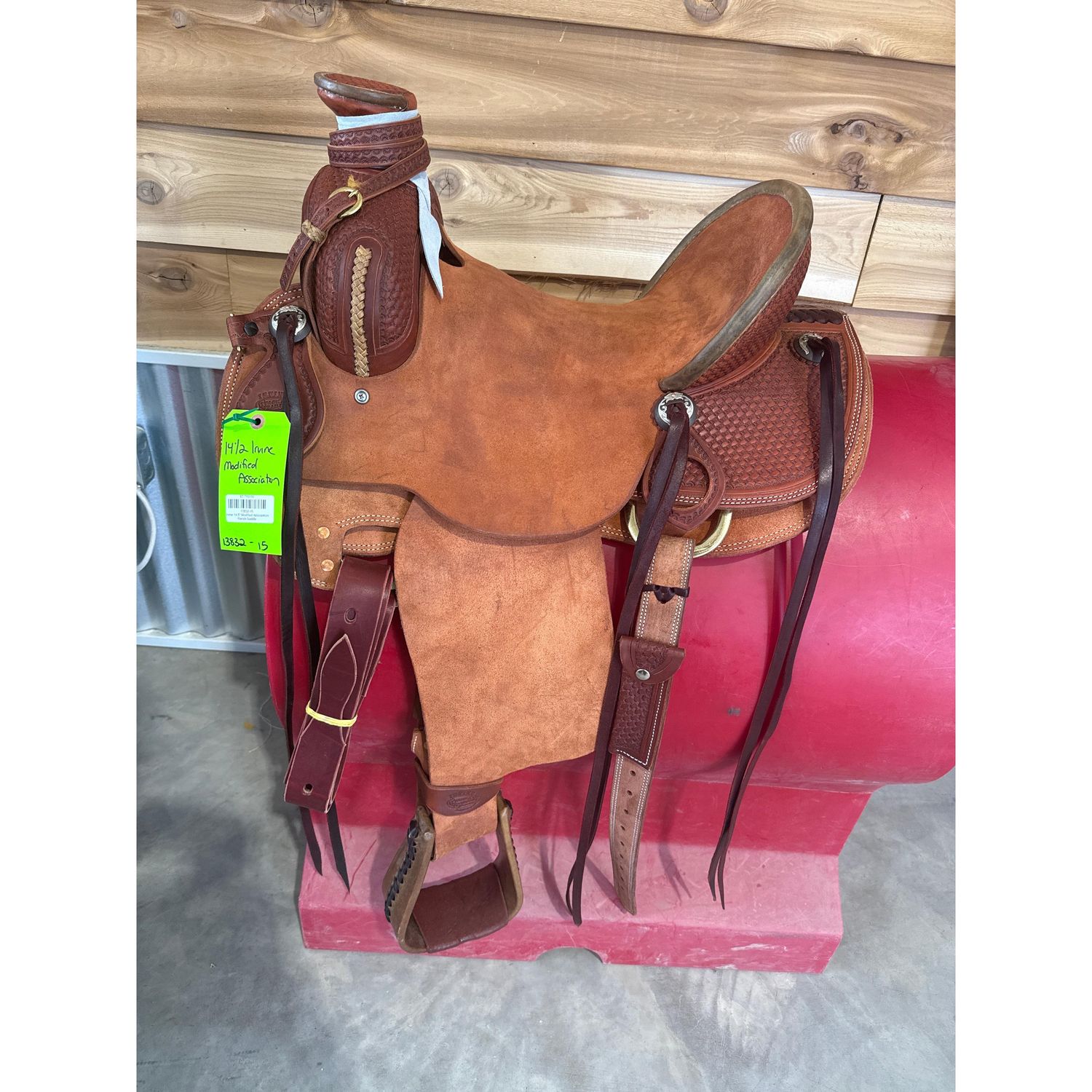 Irvine 14.5" Modified Association Ranch Saddle-3