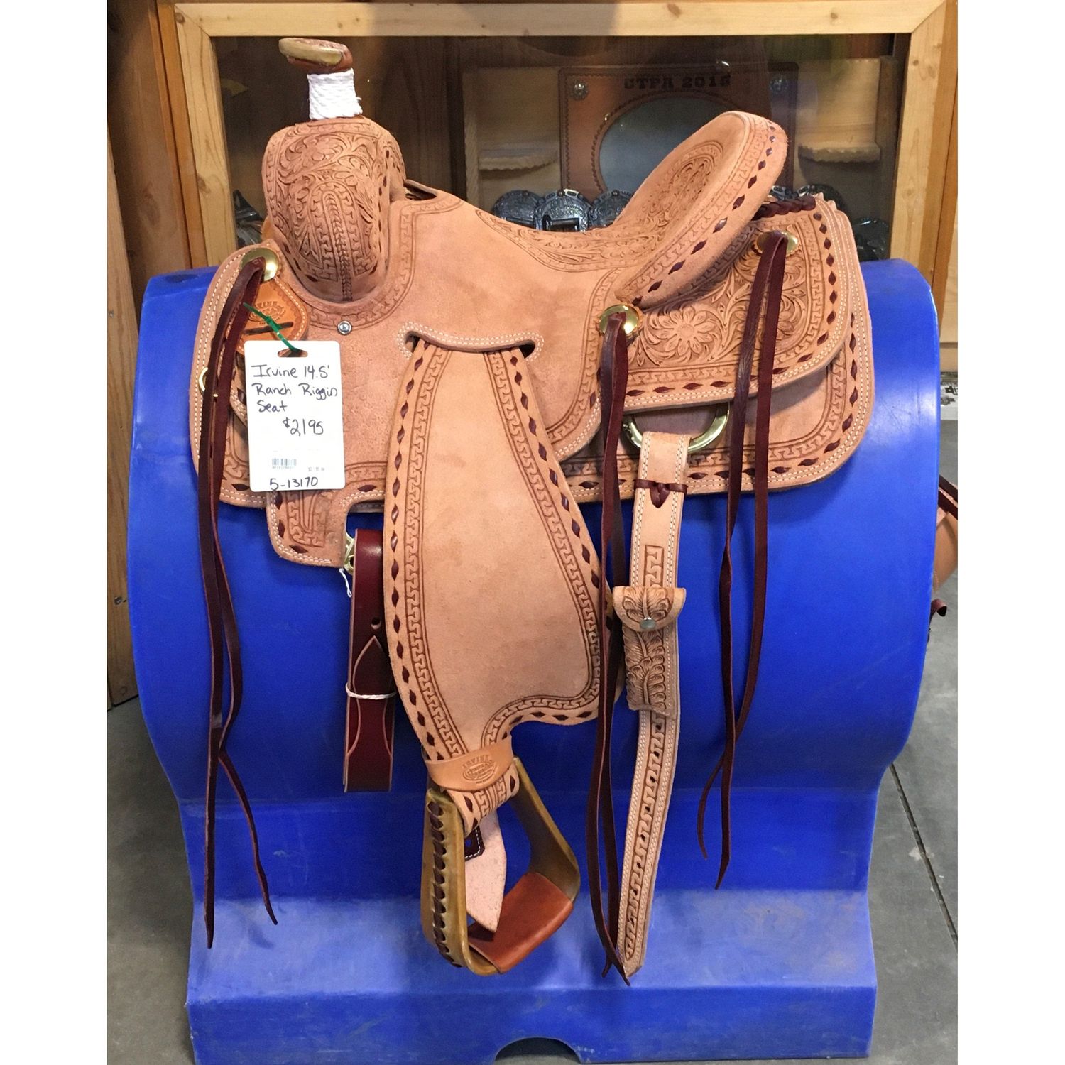 Irvine 14.5" Ranch Riggin Seat Saddle