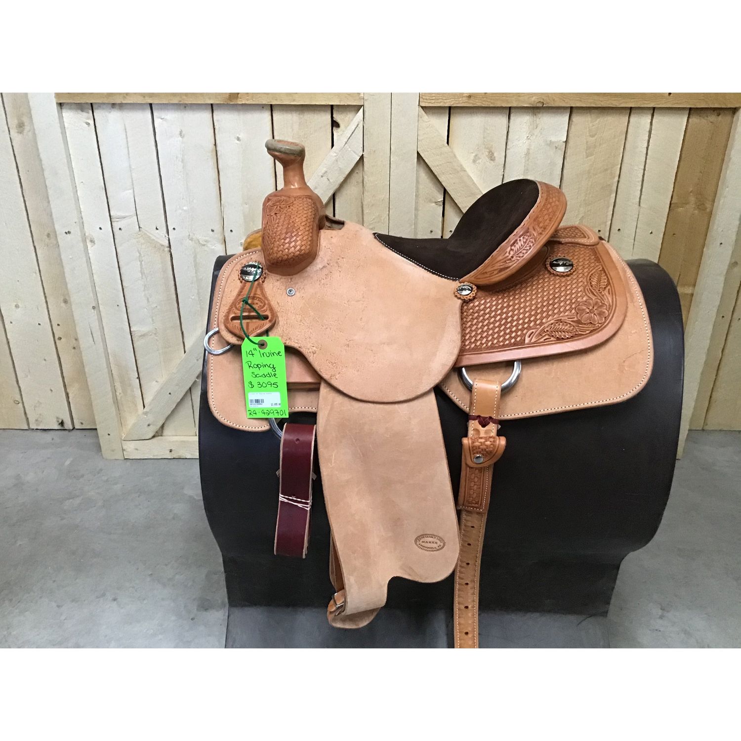 Irvine 14.5" Roping Saddle