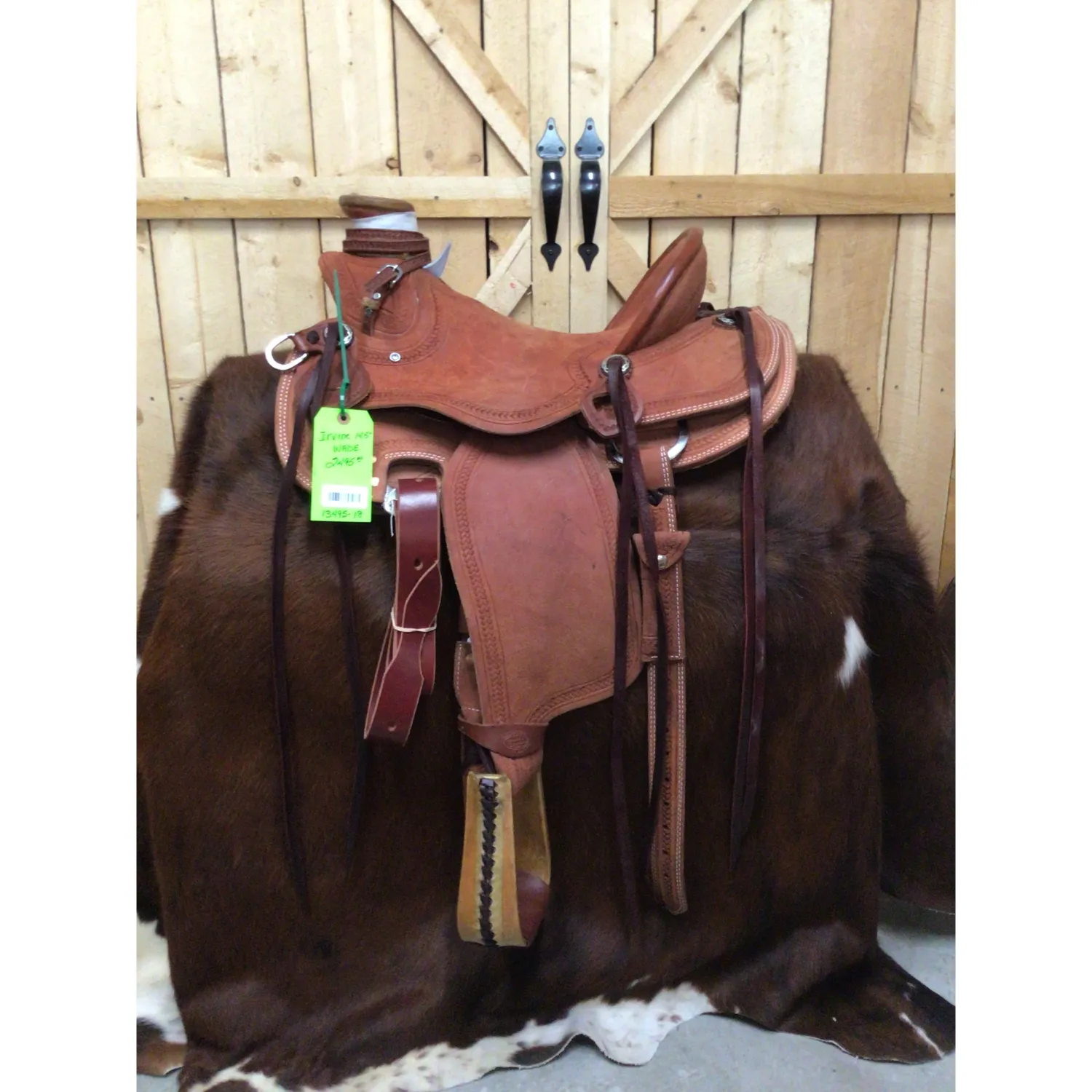 Irvine 14.5" Rough Out Wade Ranch Saddle