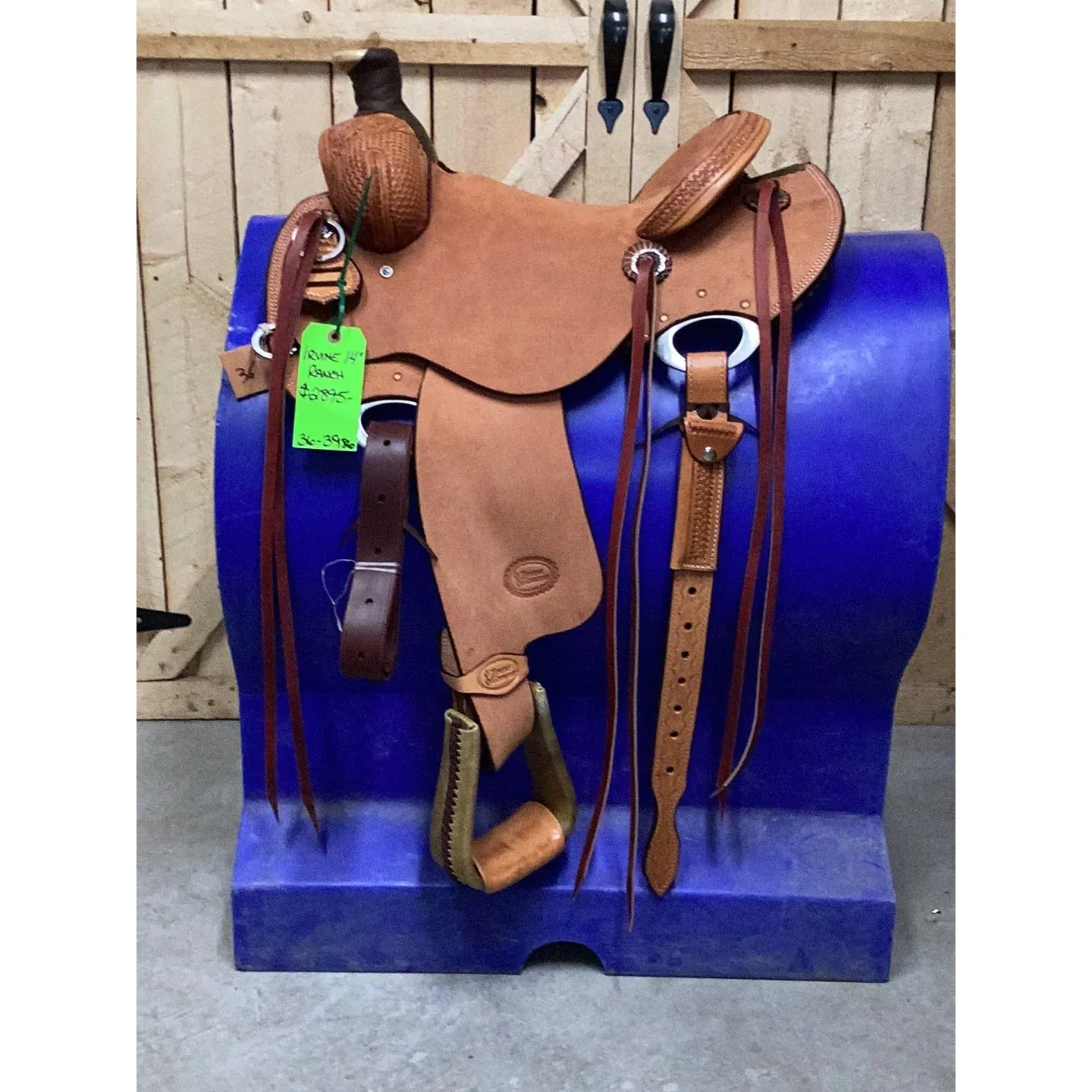 Irvine 14” Ranch Saddle
