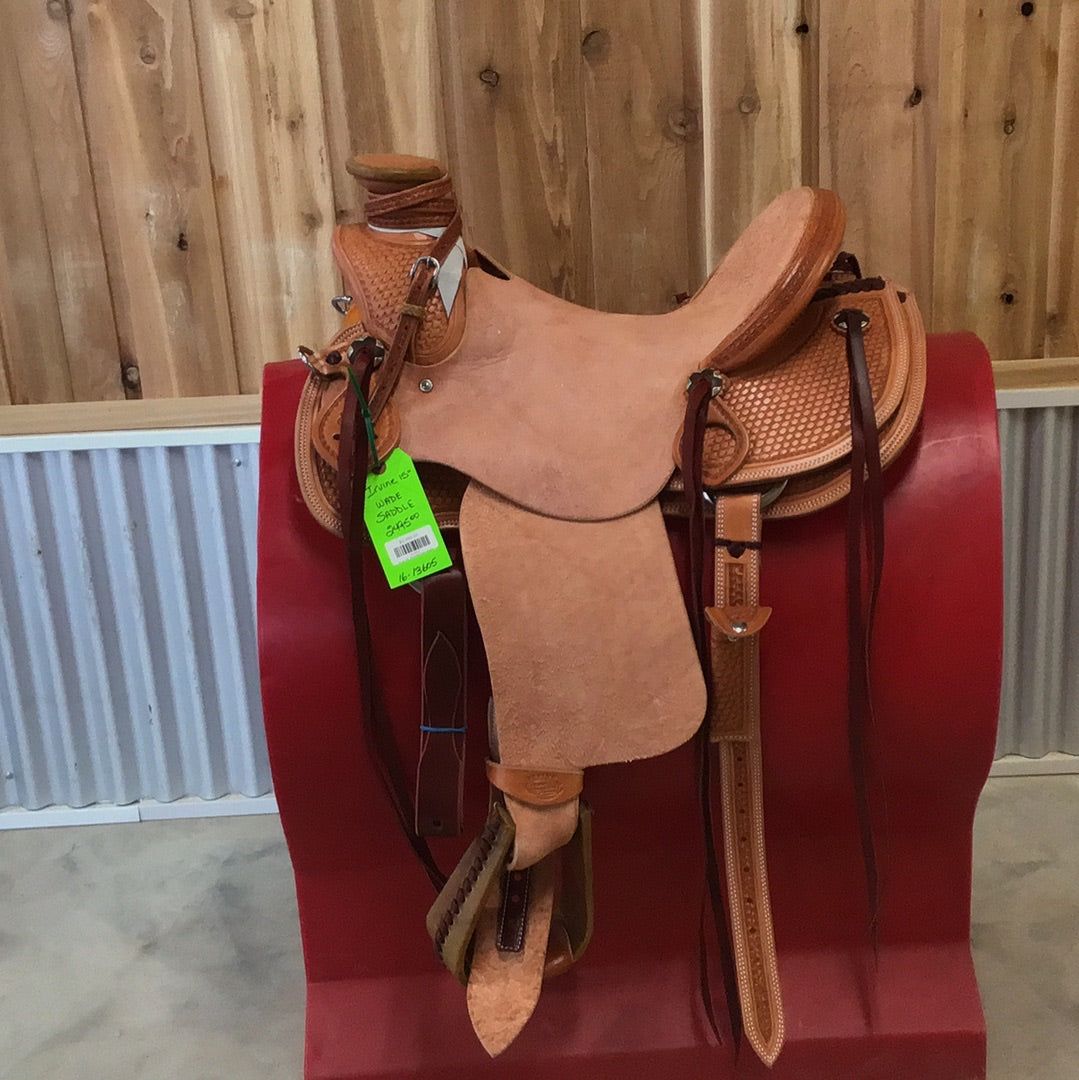 Irvine 15" 1/2 Tooled Wade Saddle