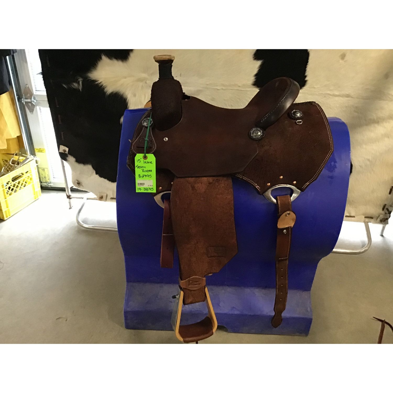 Irvine 15 Team Roping Saddle - 19-3875