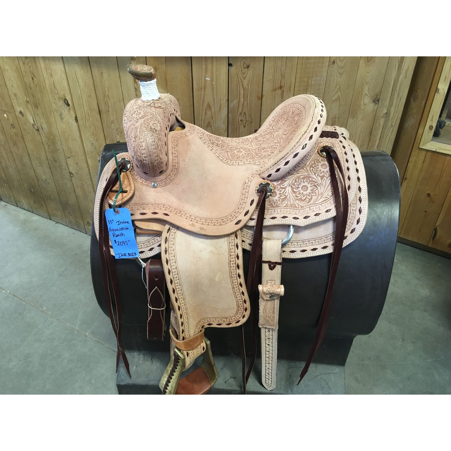 Irvine 15" Association Ranch Saddle-13