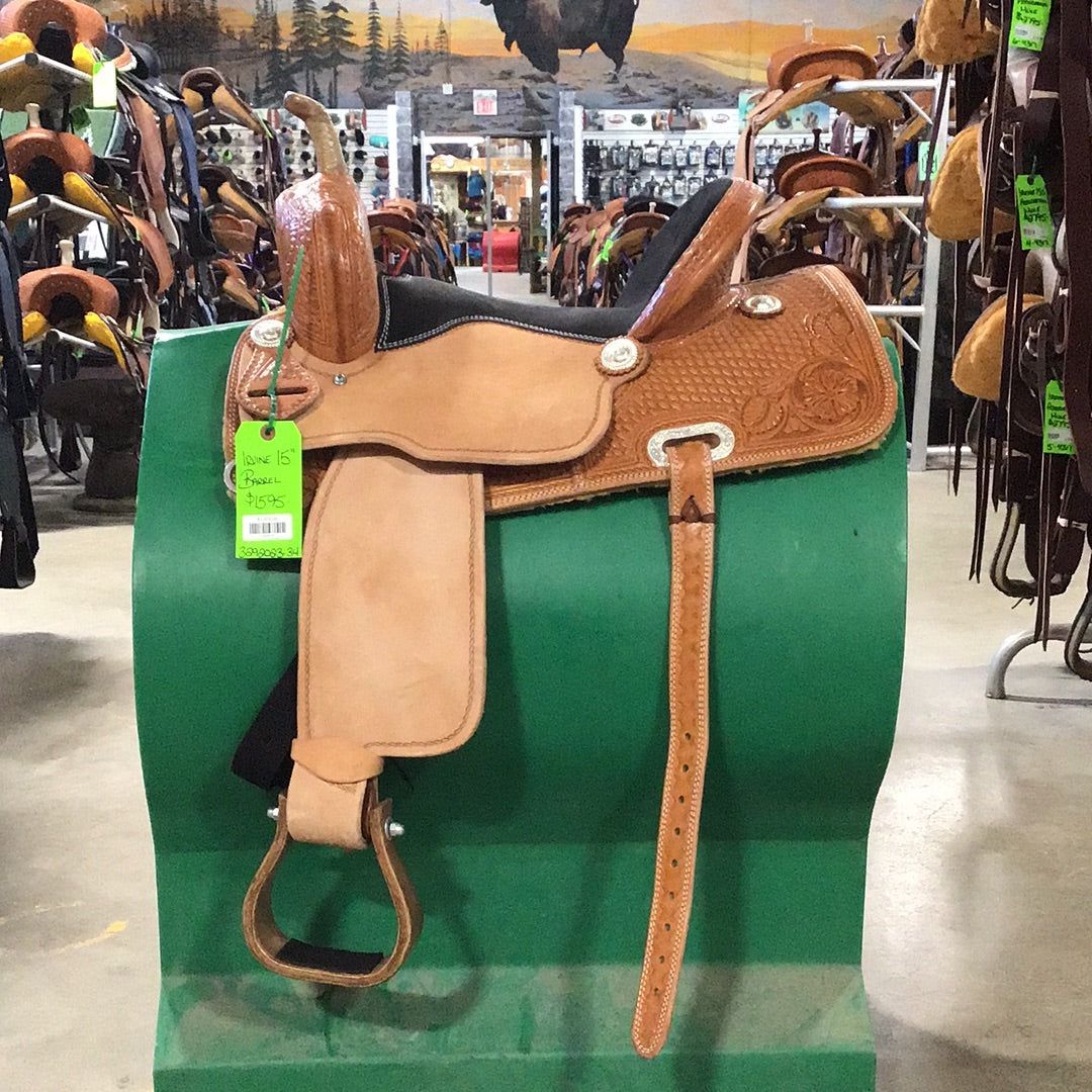 Irvine 15" Barrel Saddle - 3292023-34