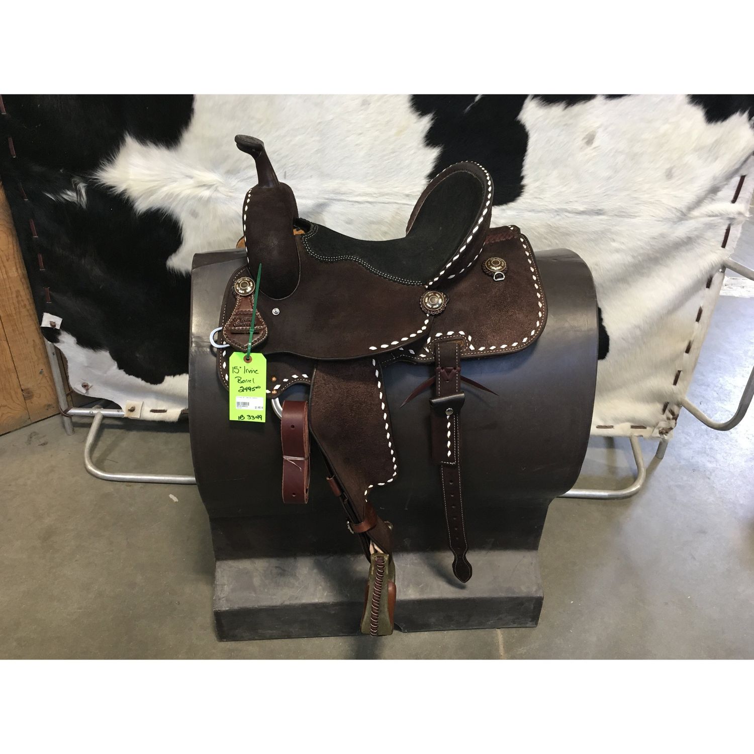 Irvine 15" Barrel Saddle-34
