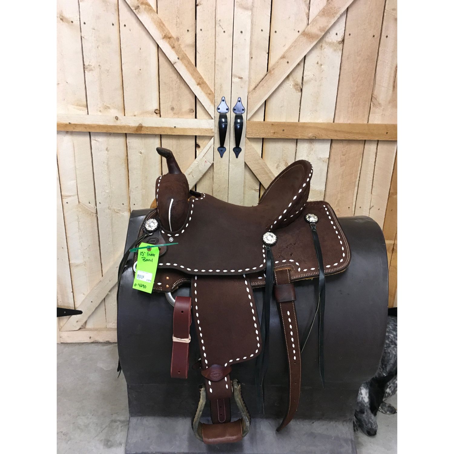 Irvine 15" Barrel Saddle - 2-4290