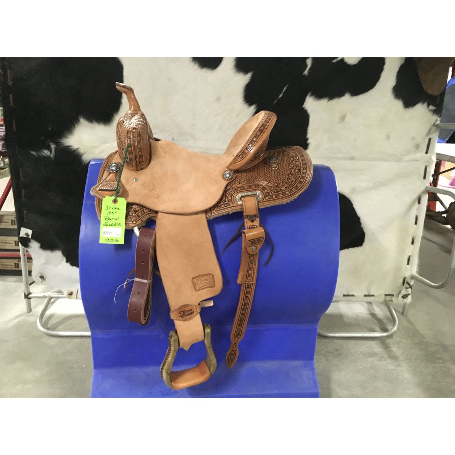 Irvine 15" Barrel Saddle-47